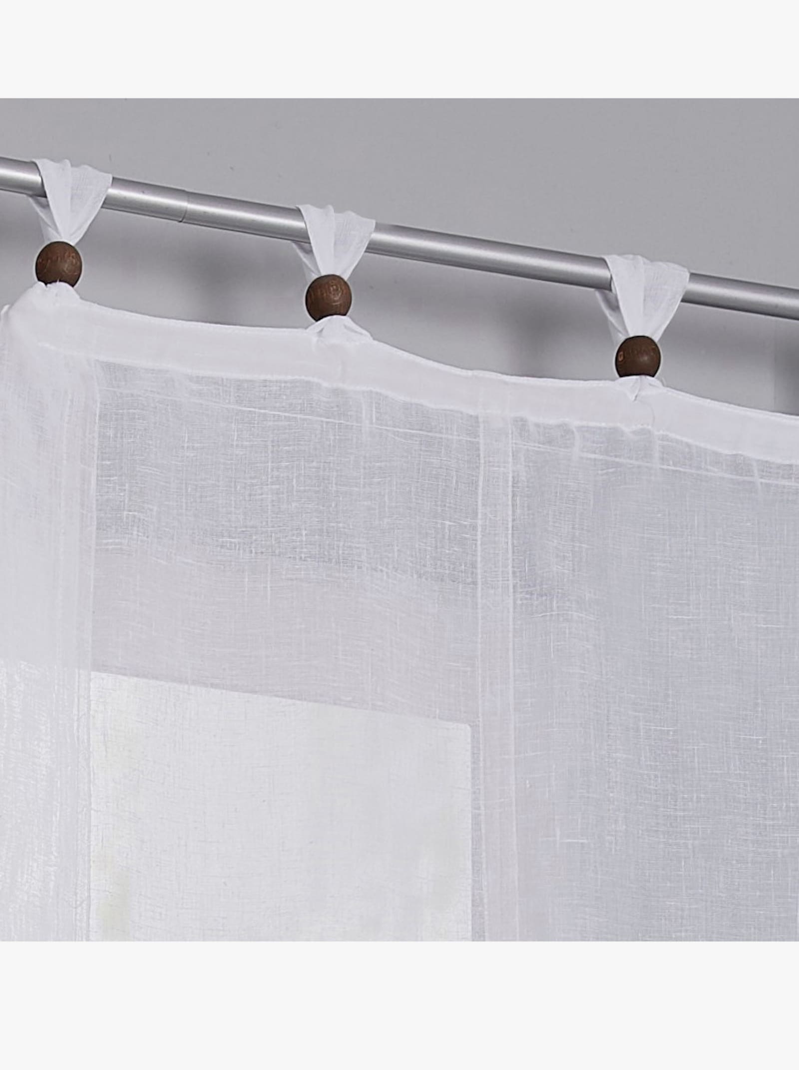 heine home Raffrollo - weiß-braun