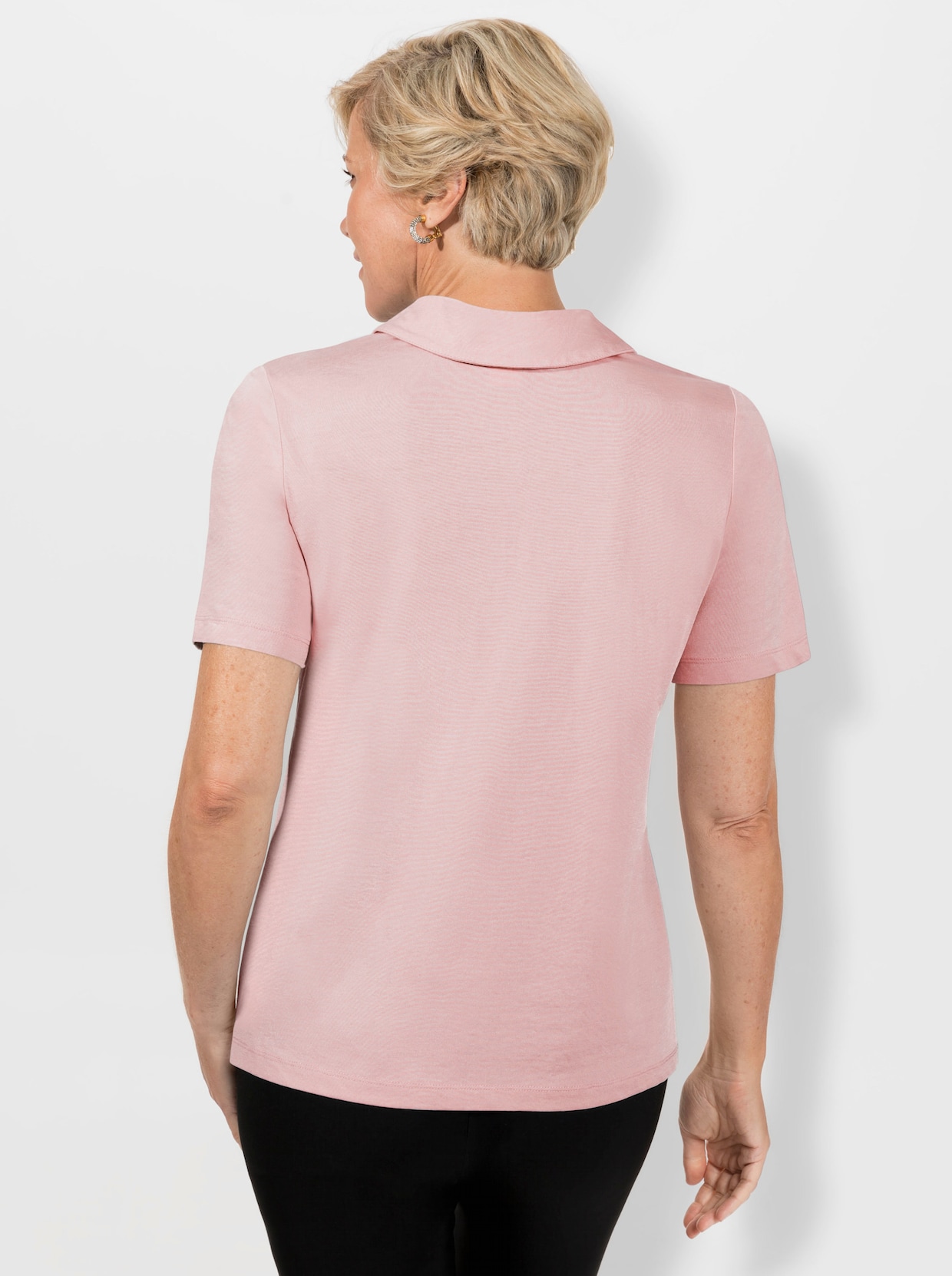 Poloshirt - roze