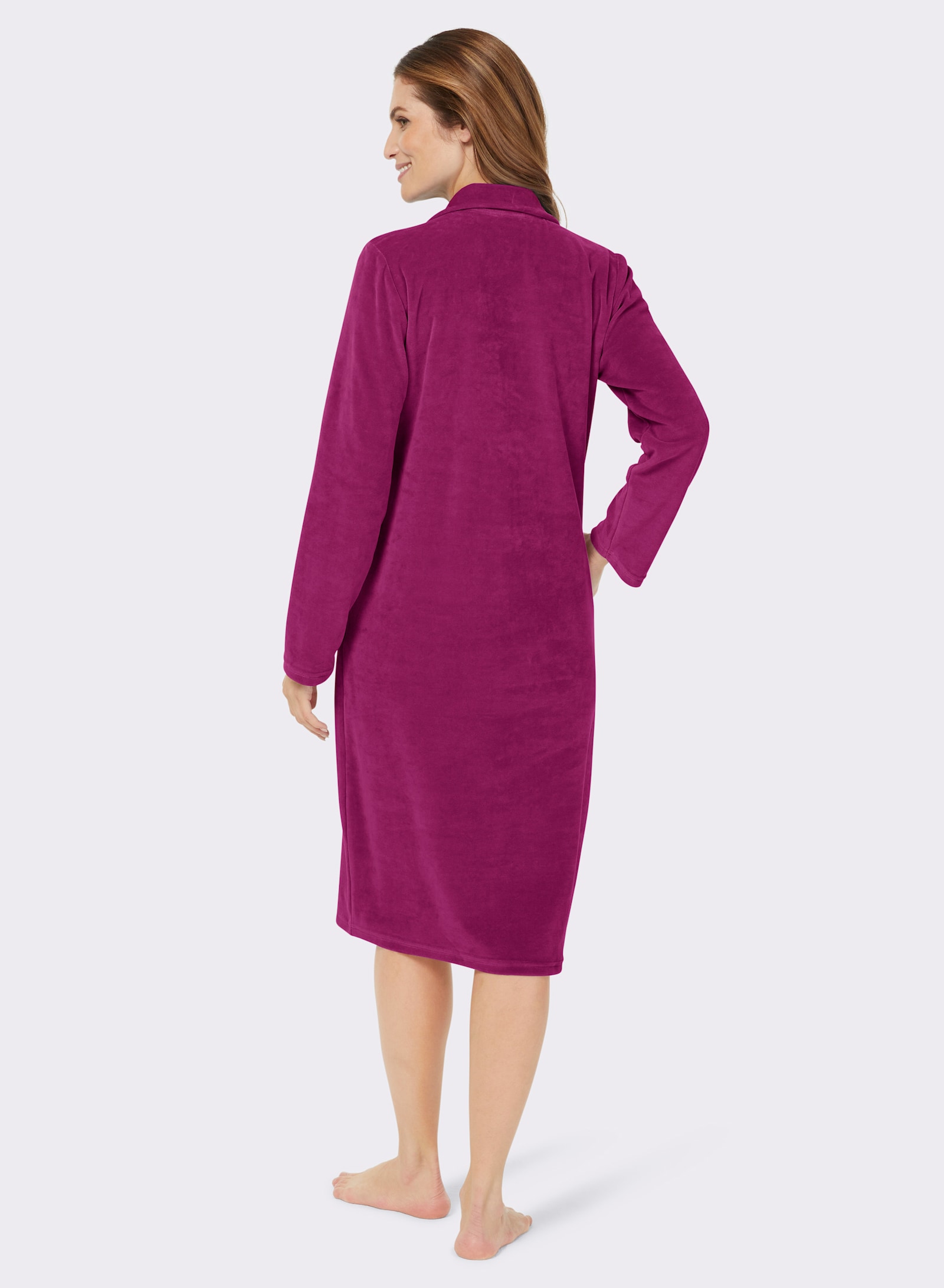wäschepur Ranný župan, niki - purpurová