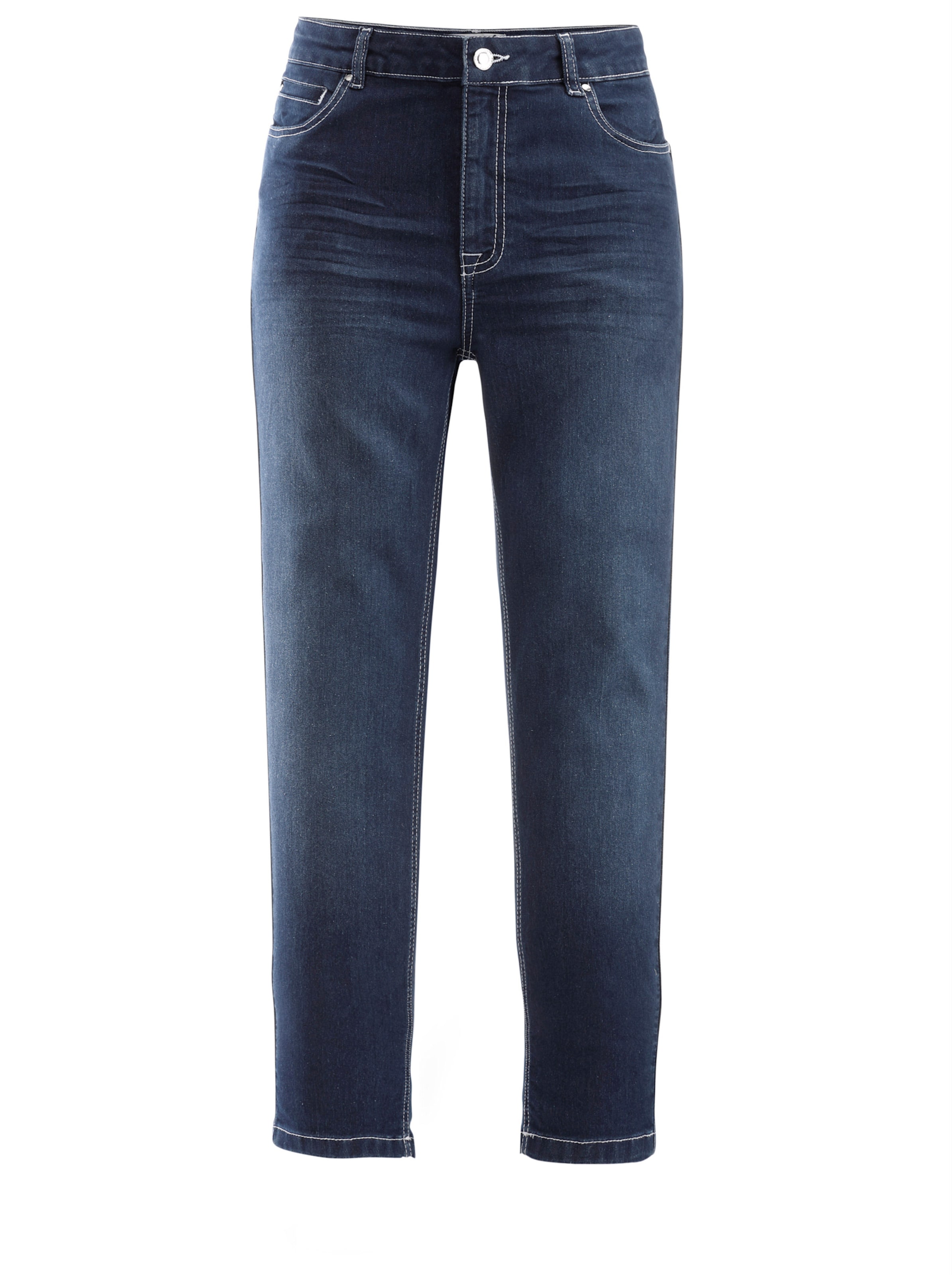 Casual Looks Damen Blau Stone Washed 7/8-Jeans 1 Stk. von Baur - Bild 2