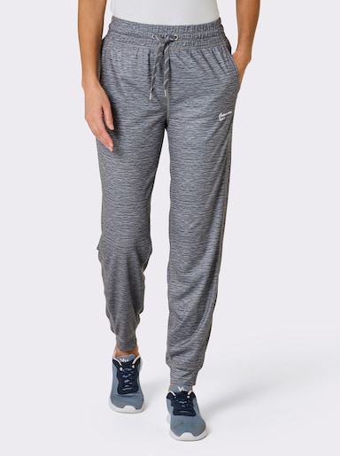 Catamaran Sports Funktionshose mit rückwärtigem Passformsattel - grau-meliert