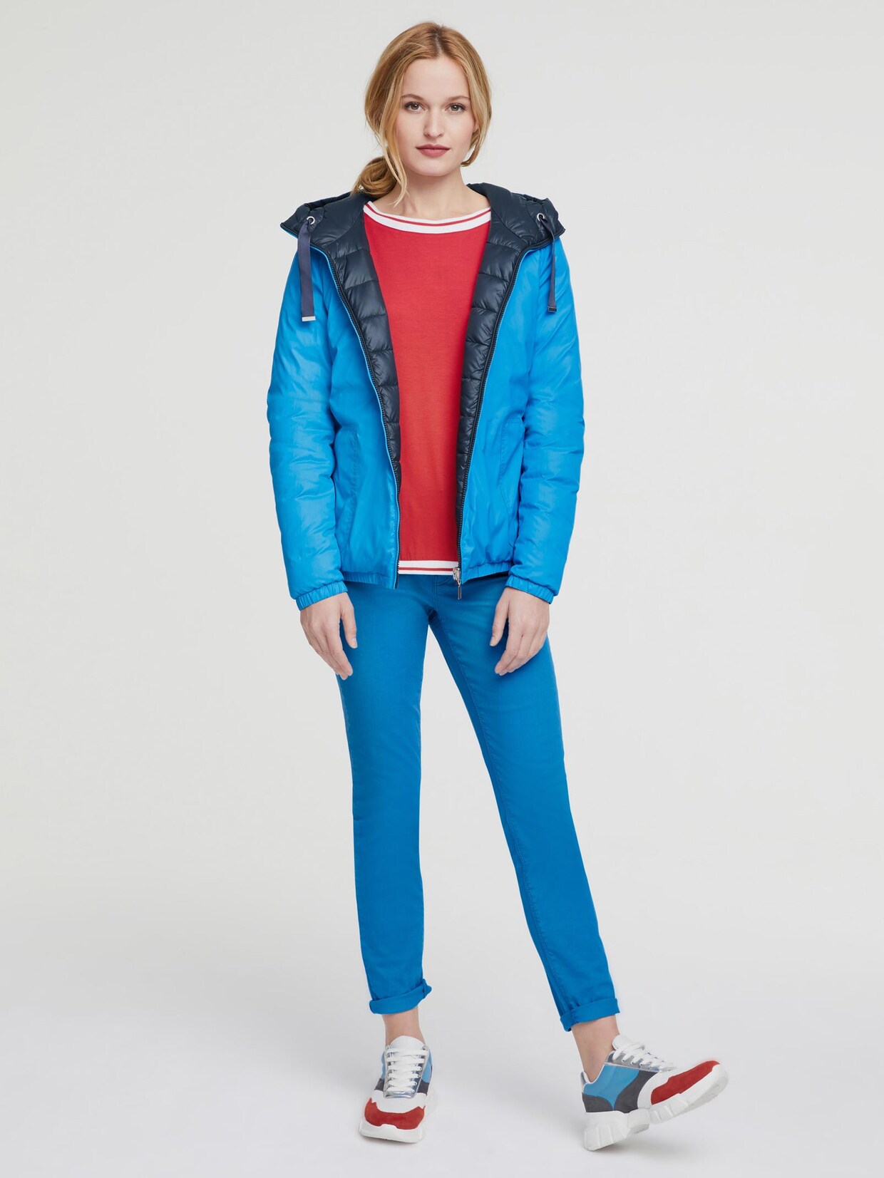 Linea Tesini Steppjacke - marine