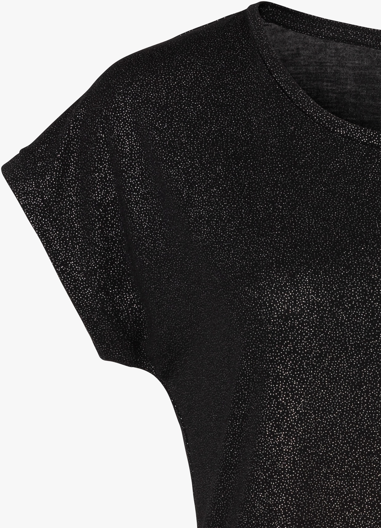 Vivance Shirt met ronde hals - zwart