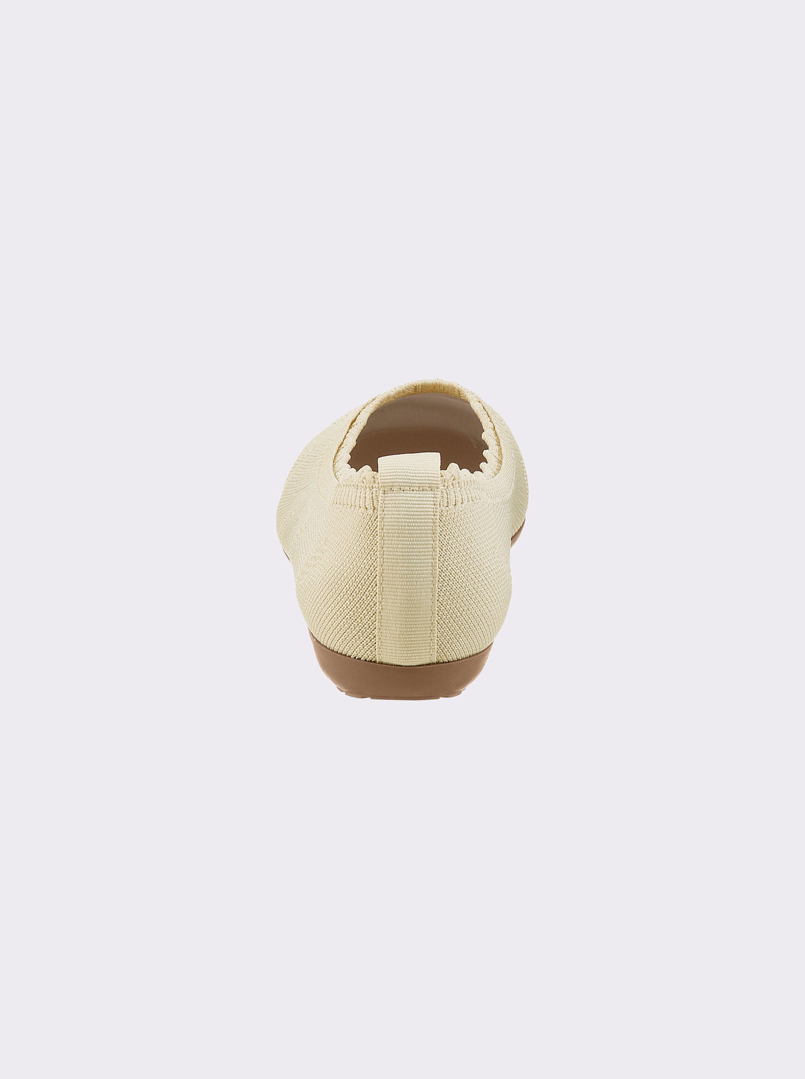 airsoft modern+ Slipper aus weichem Textil - beige