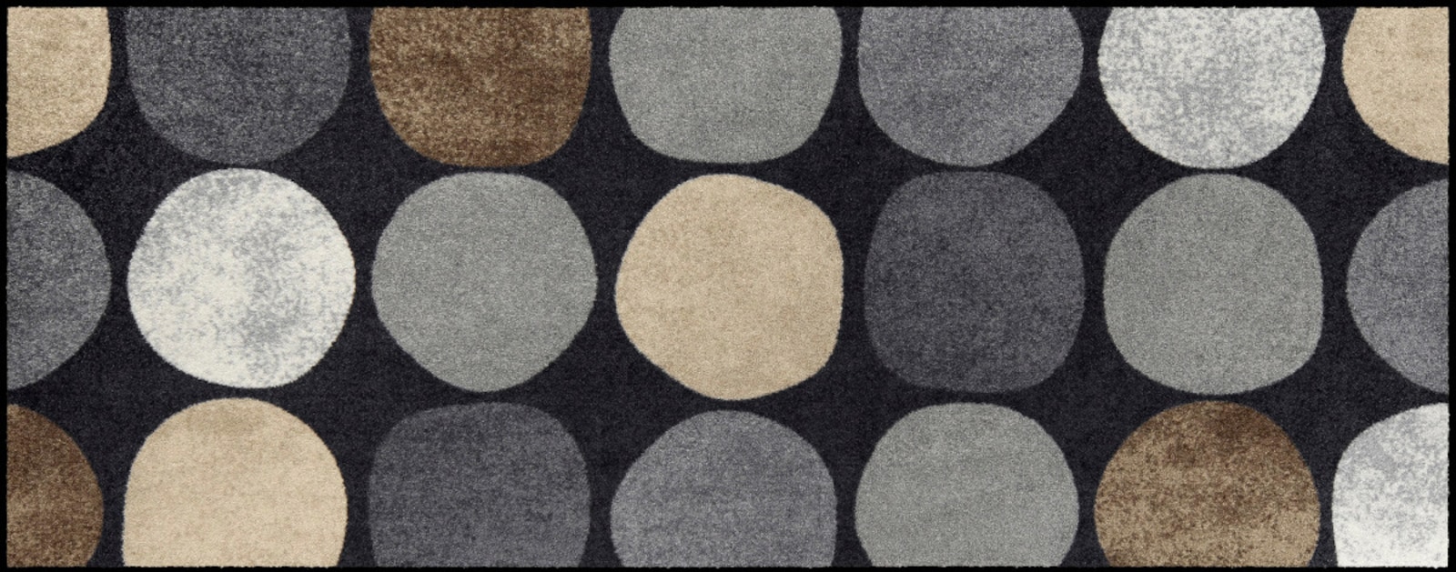 Salonloewe Fußmatte - anthrazit-natur