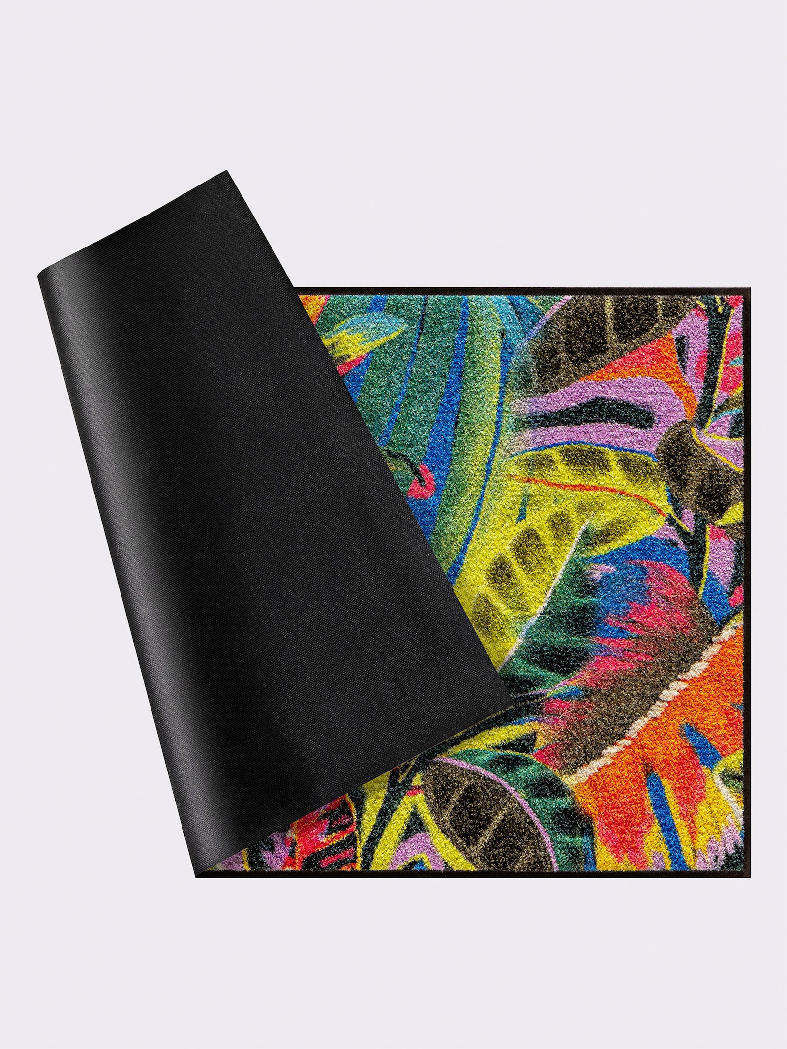 Salonloewe Fußmatte - grün-orange