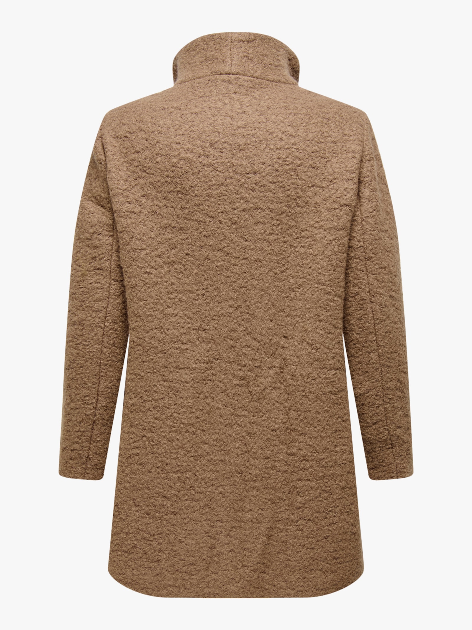 ONLY CARMAKOMA Kurzmantel - cocoa créme detail:melange