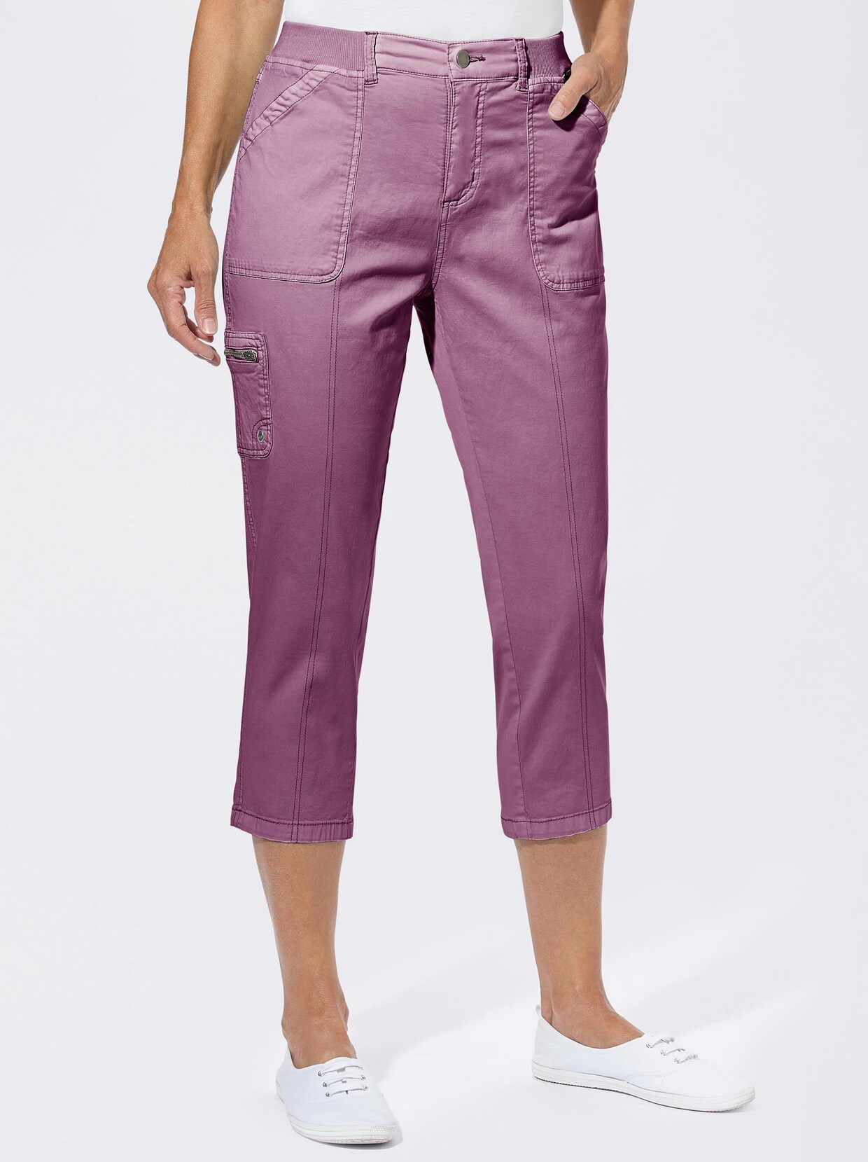 7/8-Hose - violett