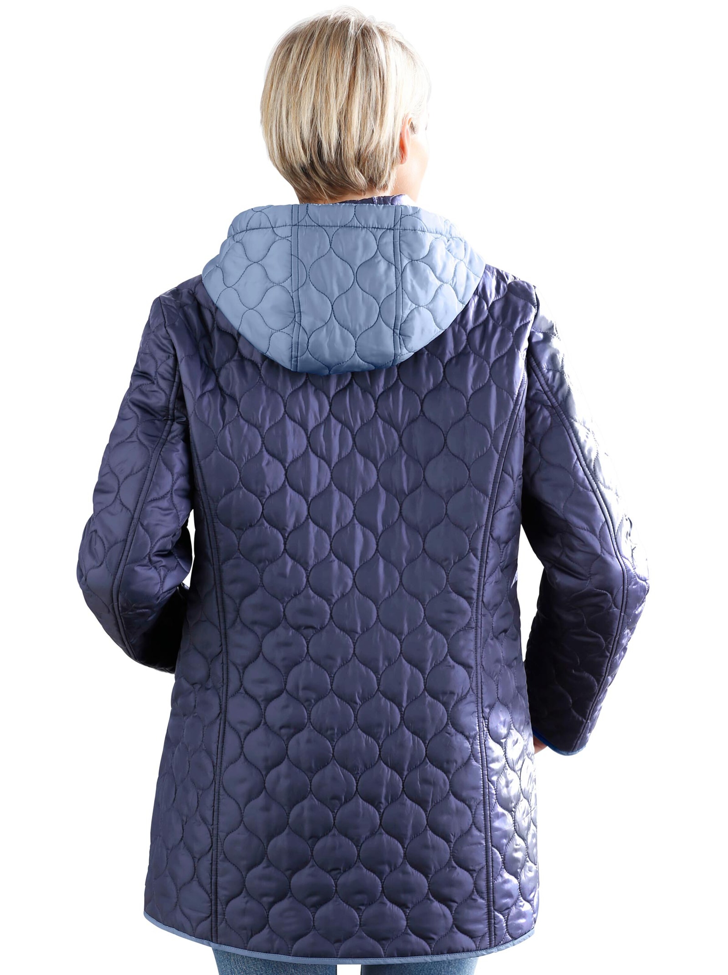 Steppjacke - marine-bleu