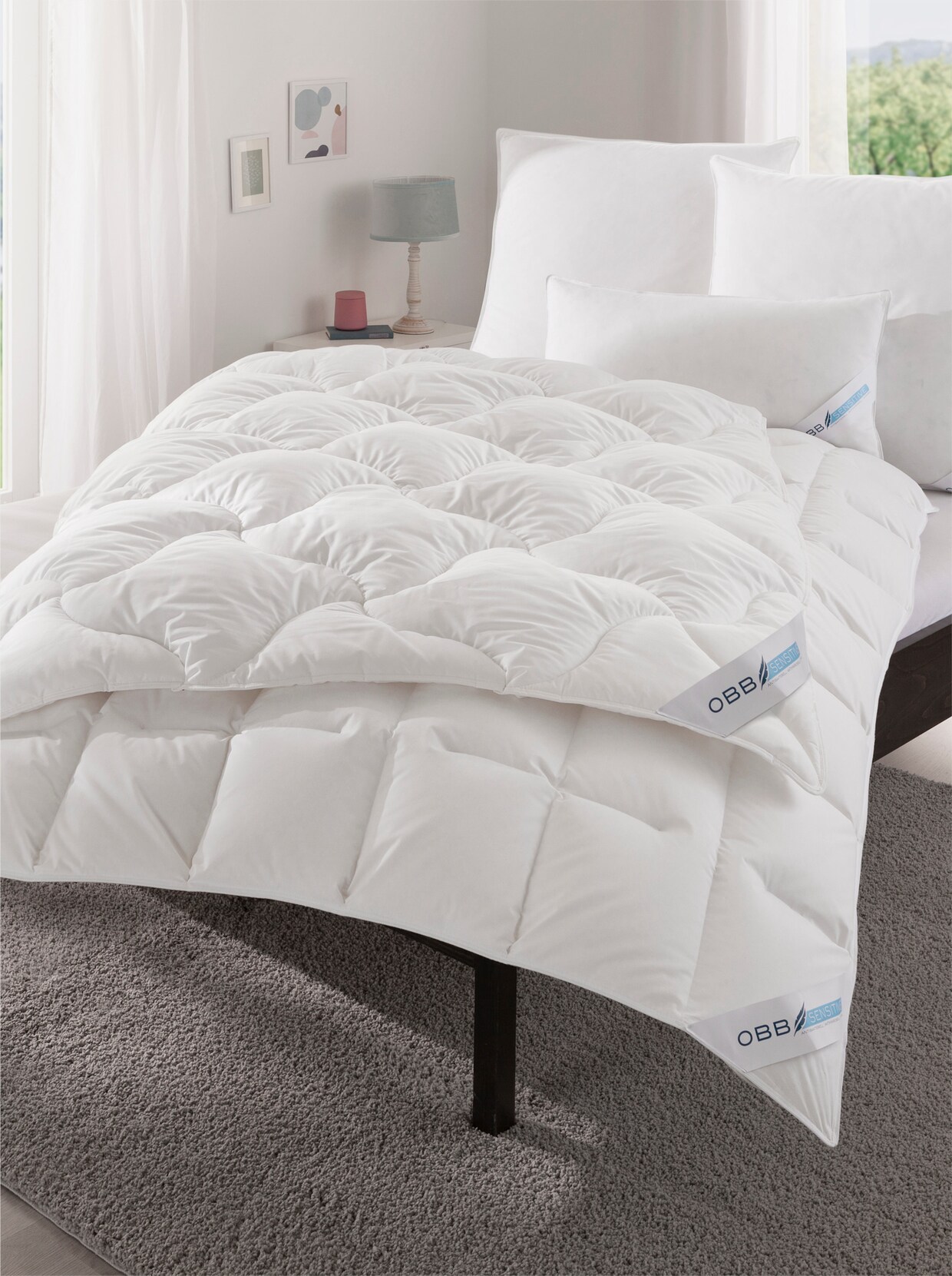 OBB Bett - weiß