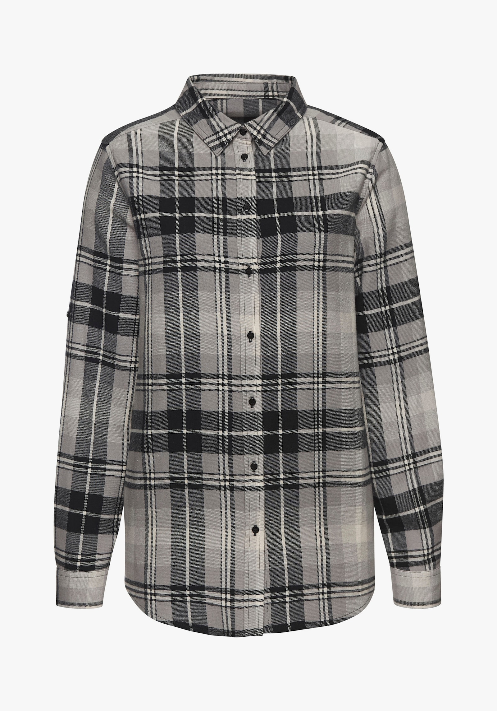 Buffalo Hemdbluse - grau-schwarz kariert