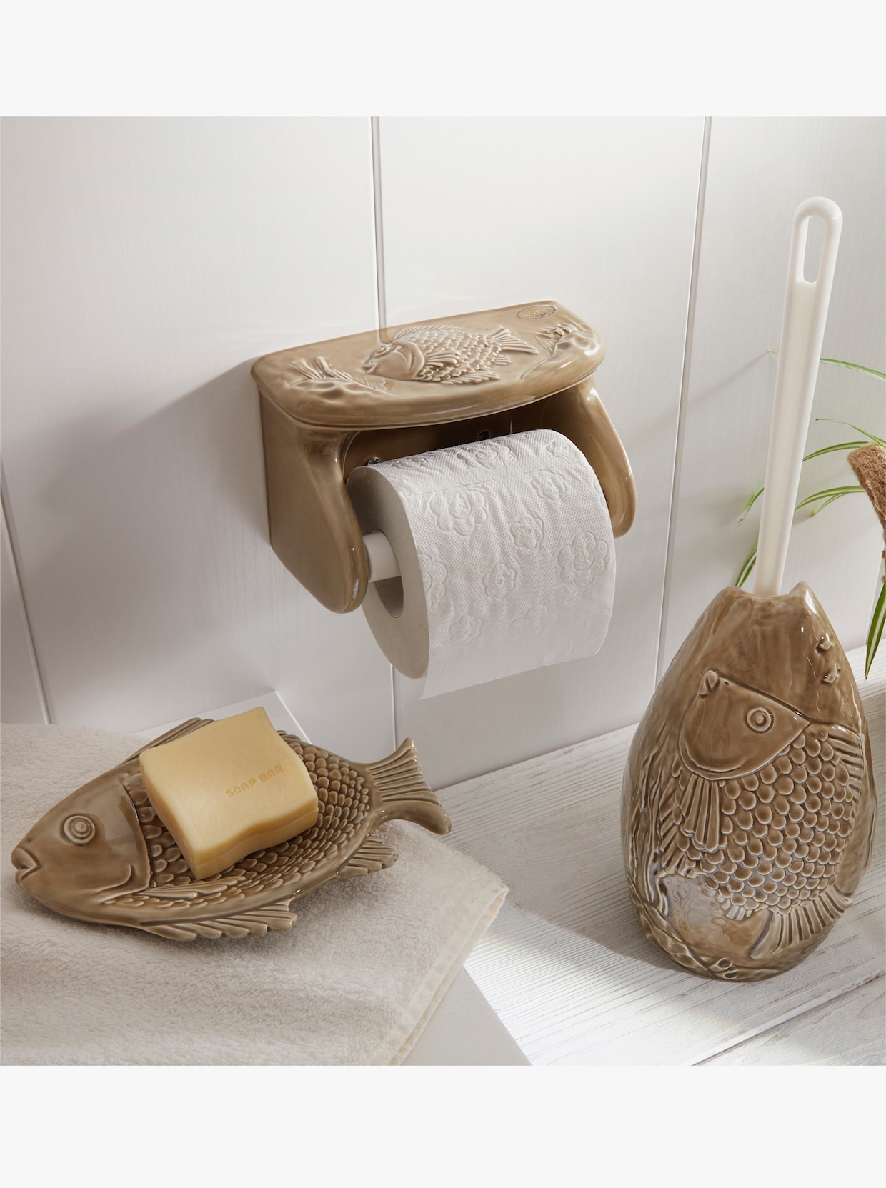 heine home Accessoires WC - taupe