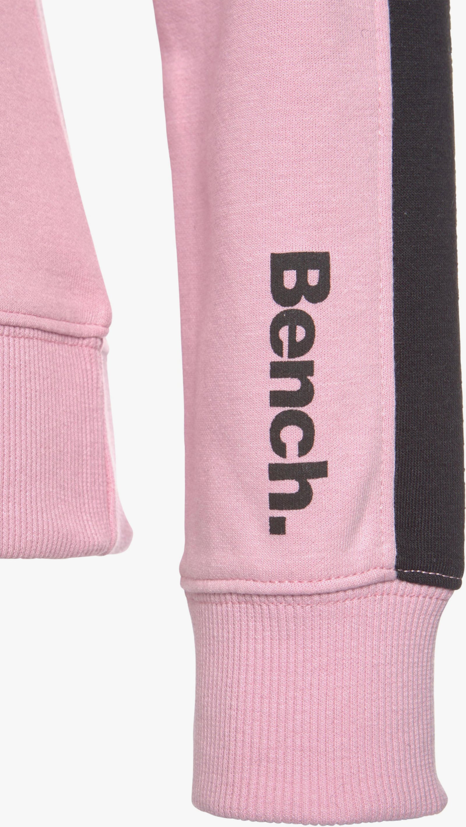 Bench. Loungewear Veste sweat - rose-noir