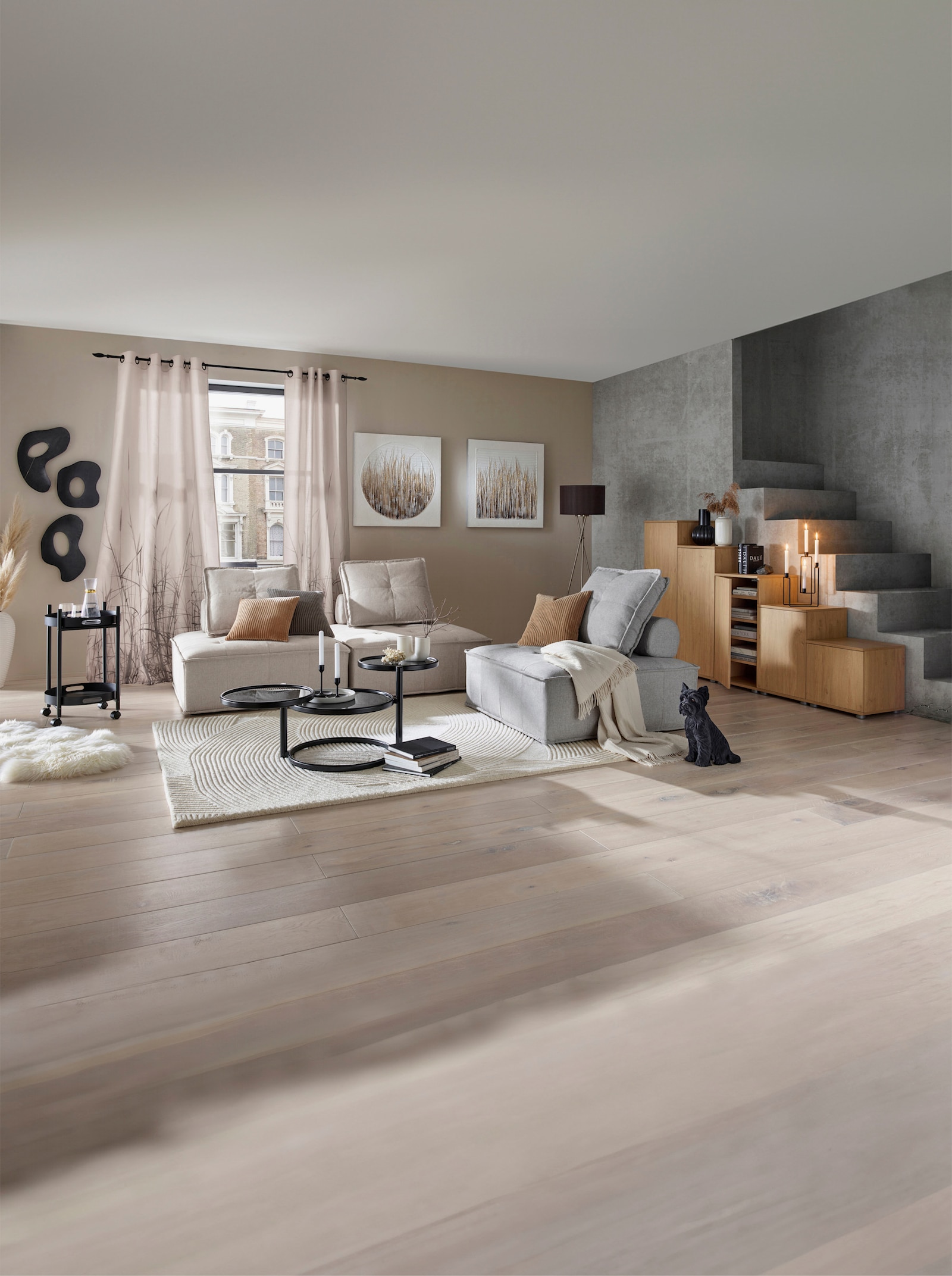 heine home Schuhschrank - eichefarben