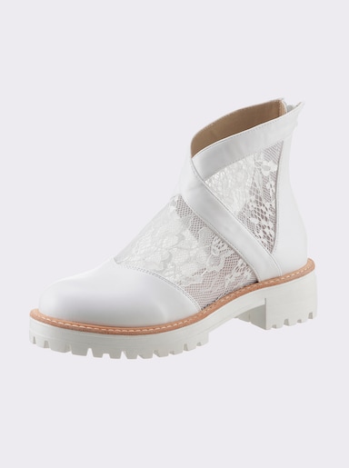 heine Bottines - blanc