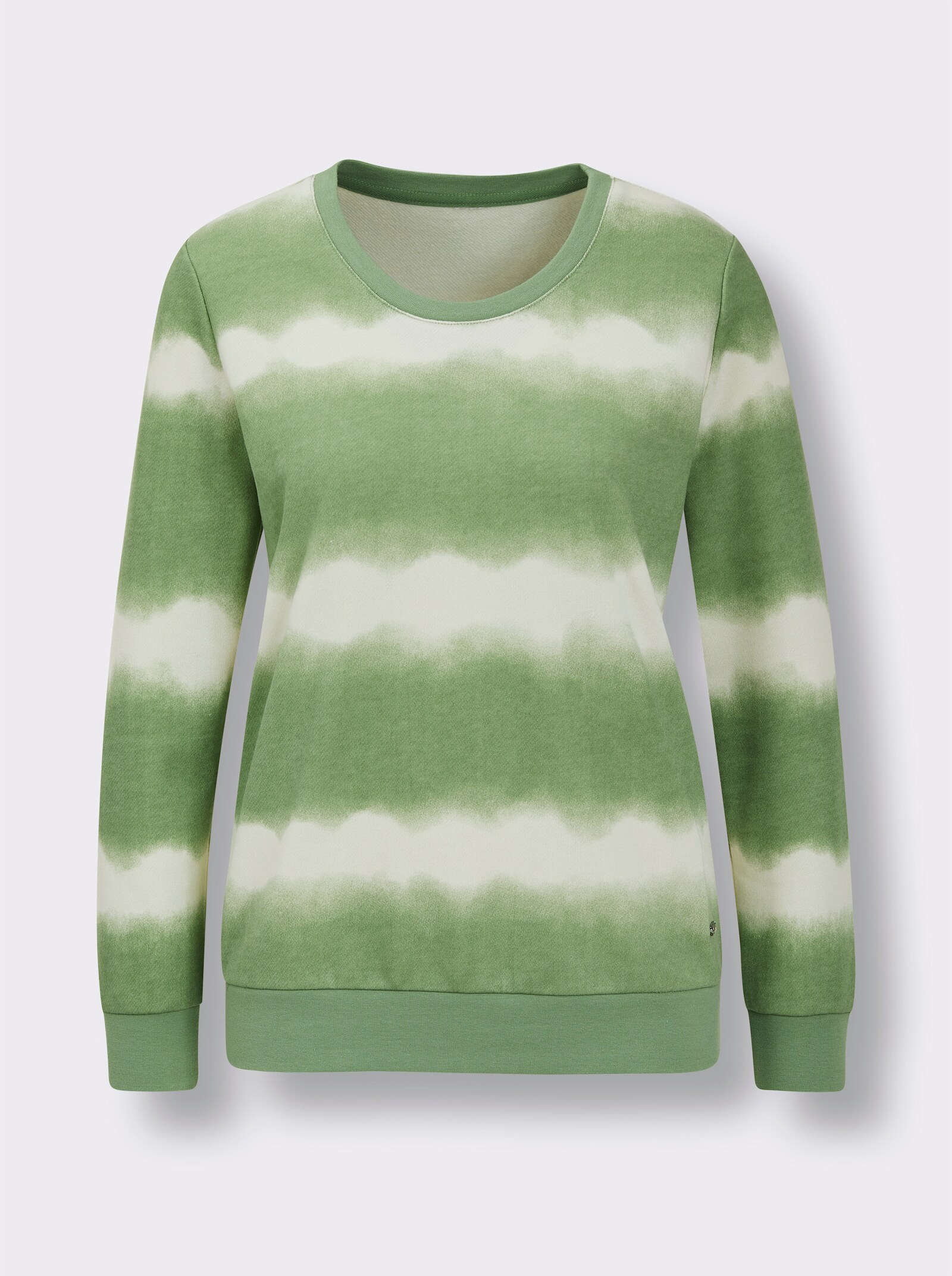 feel good T-shirt - eucalyptus-couleur ivoire imprimé