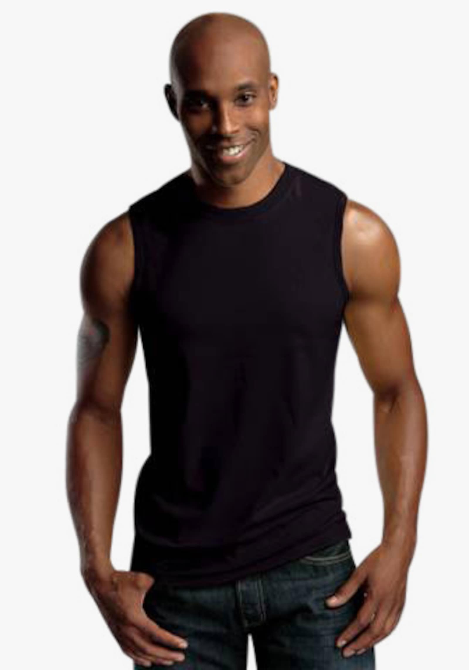H.I.S Muscleshirt - olivgrün, schwarz, dunkelgrau