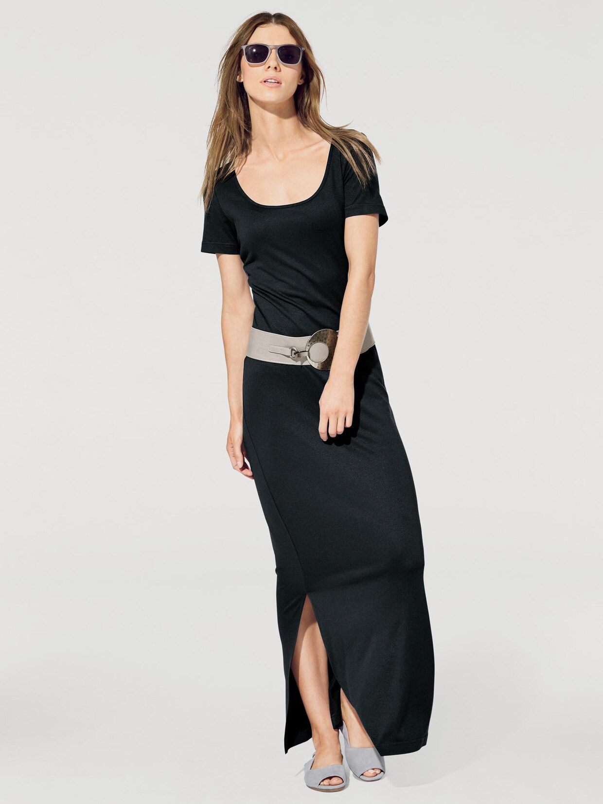 Rick Cardona Jersey-Kleid - schwarz