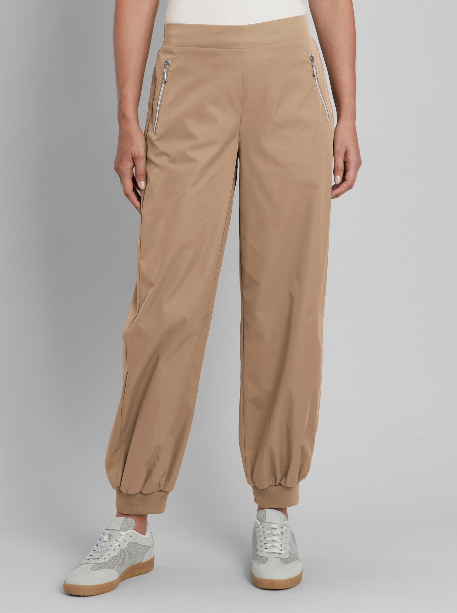 heine Schlupfhose mit Fußbündchen - camel
