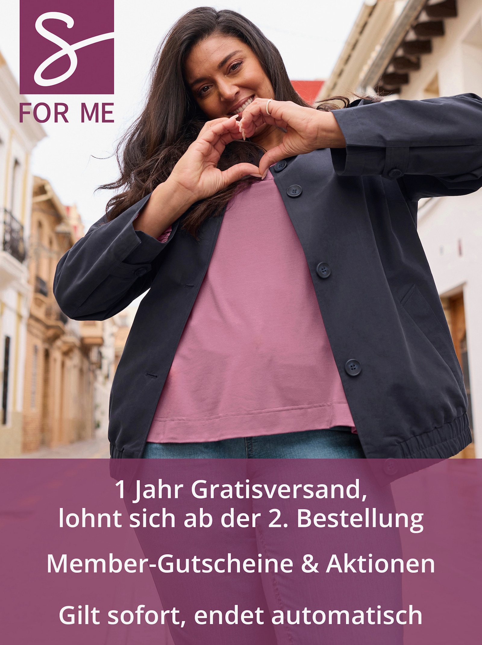 sheego FOR ME - GRATIS VERSAND & mehr - weiß