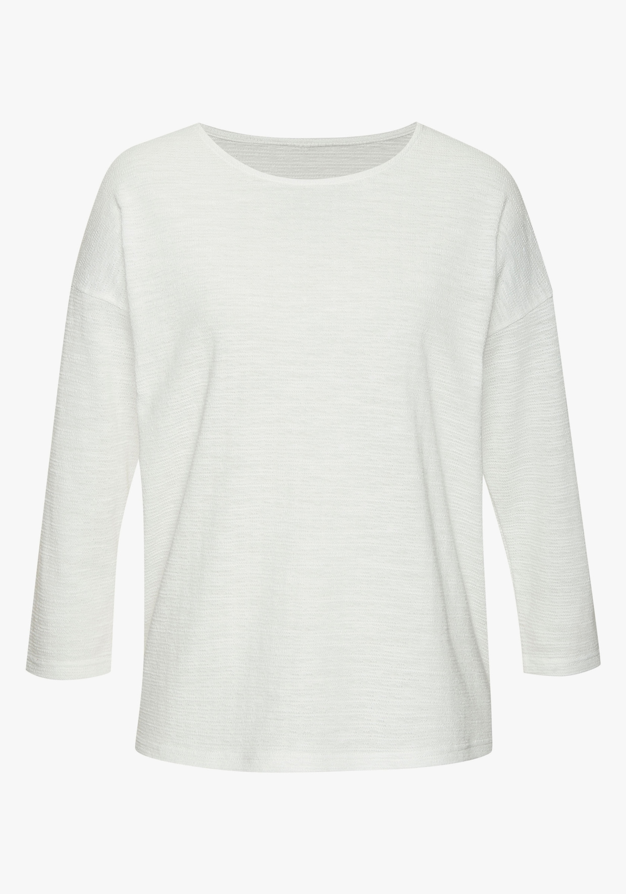 Vivance Langarmshirt - weiß