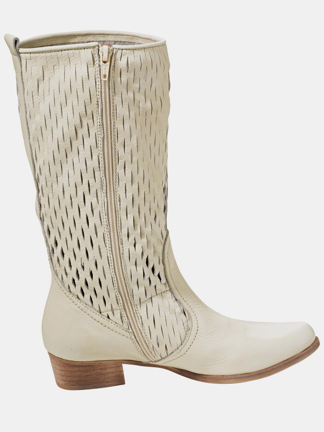 heine Stiefel - ecru