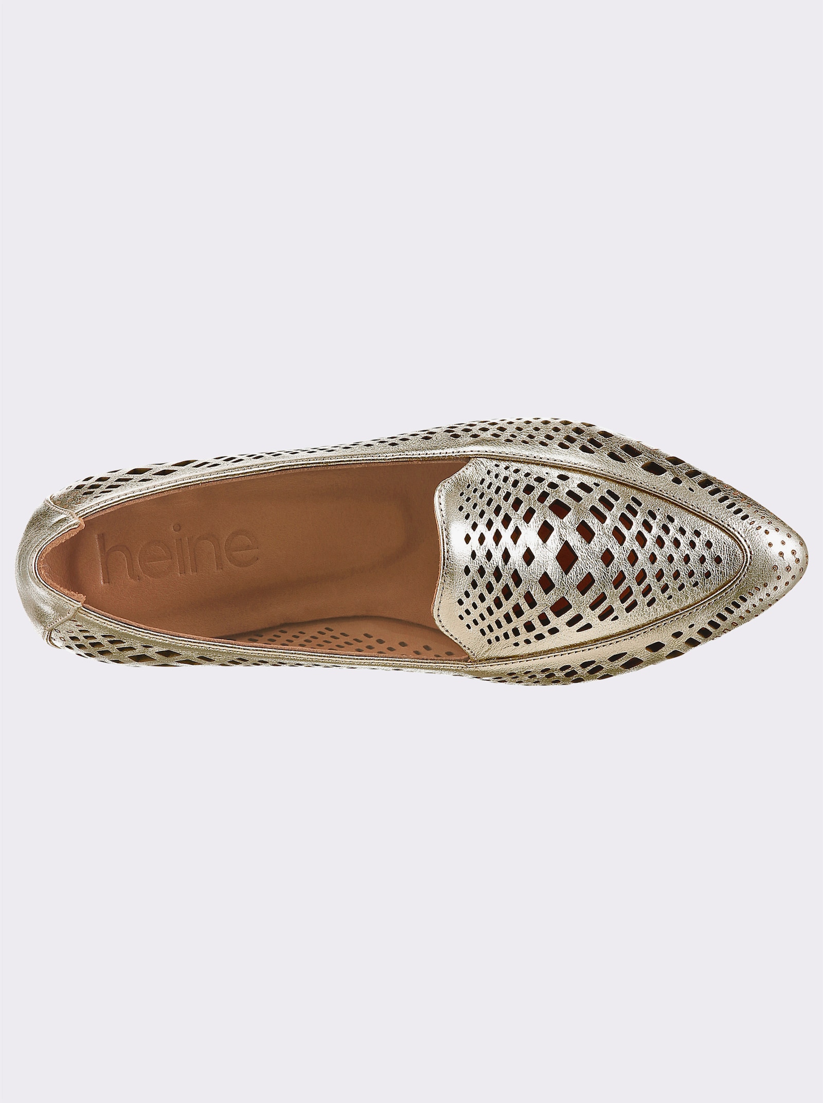 heine Slipper - goldfarben