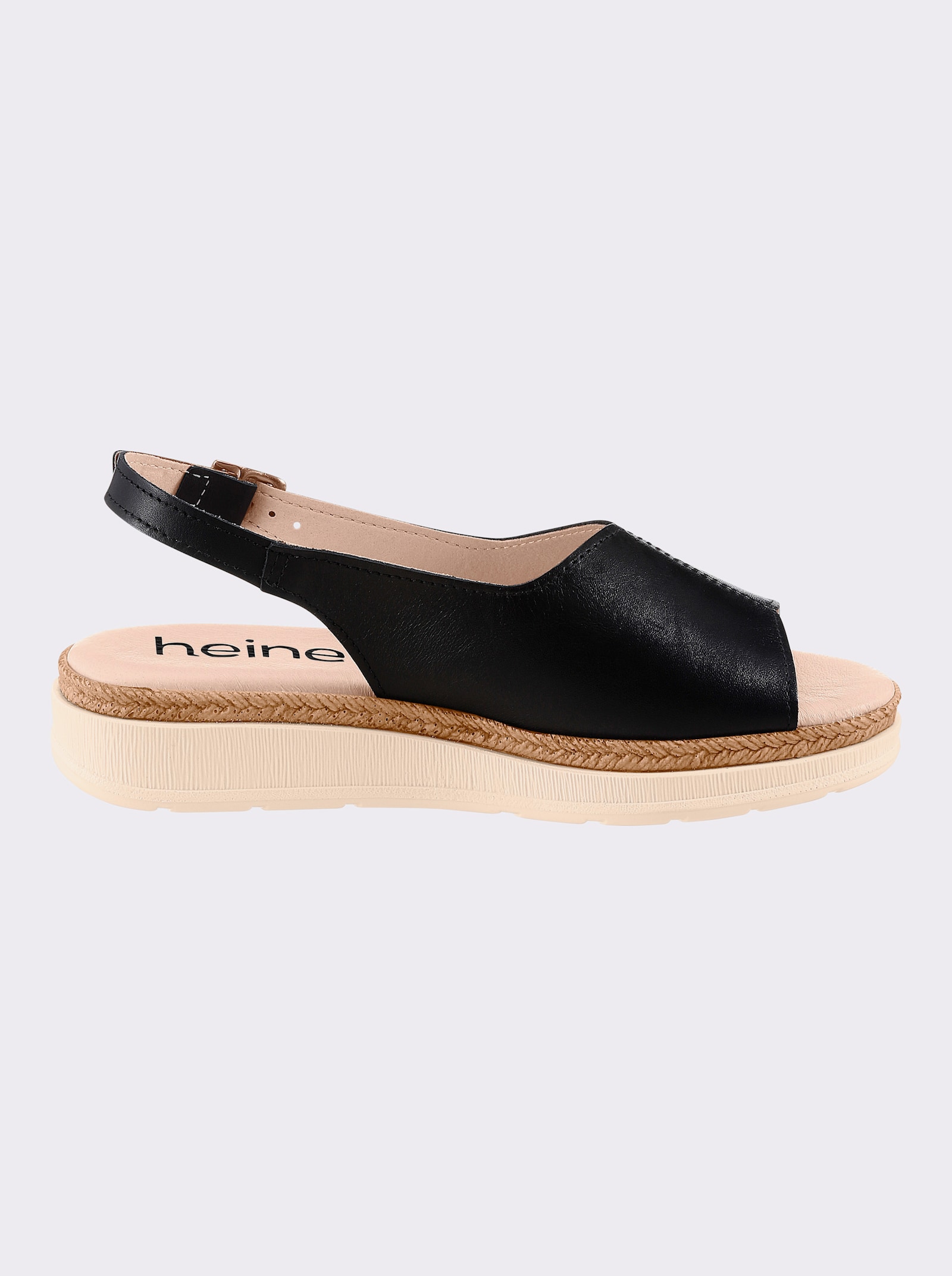 heine Sandalette - schwarz