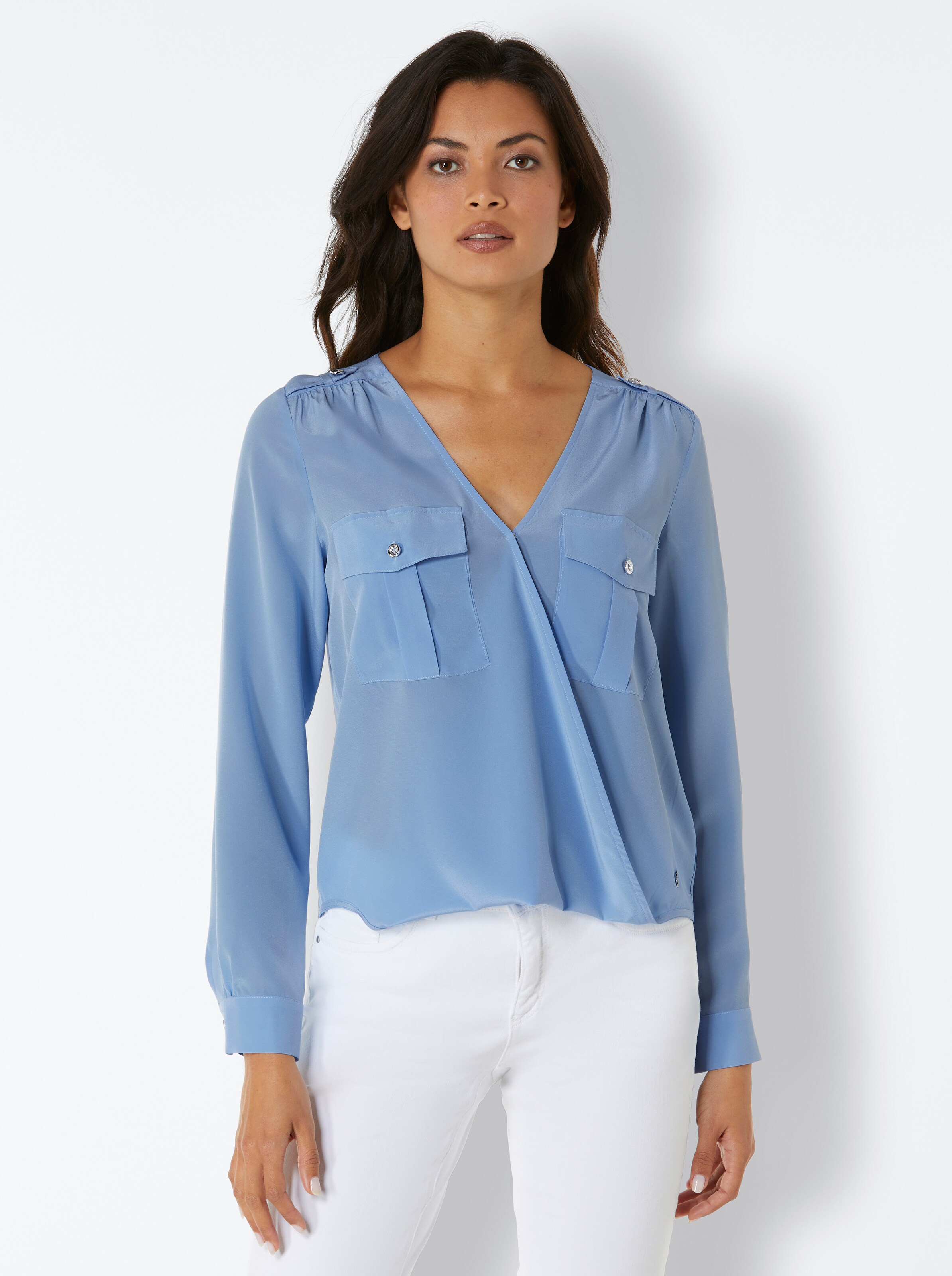 Zijden blouse