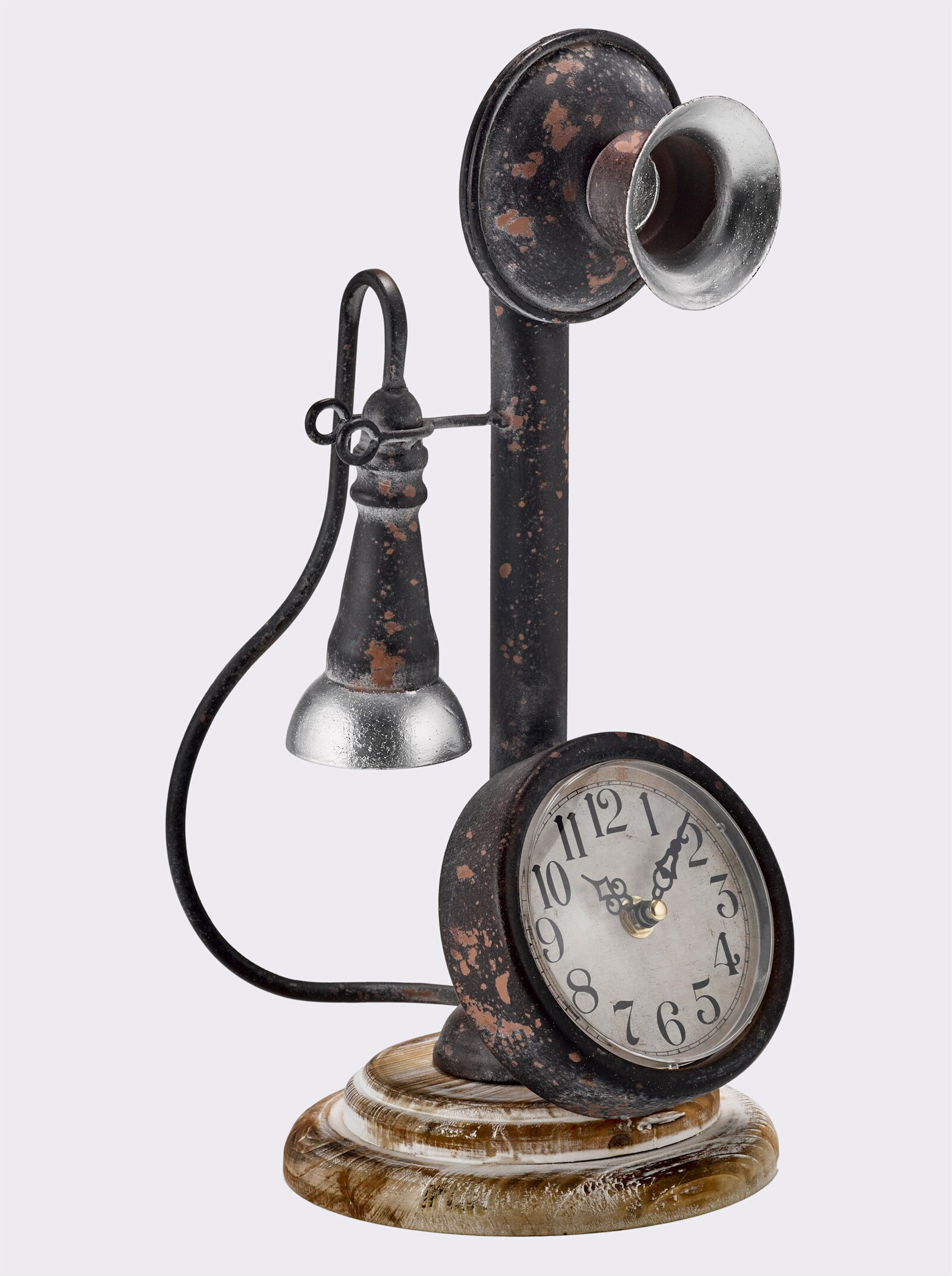 heine home Tafelklok - antiekbruin