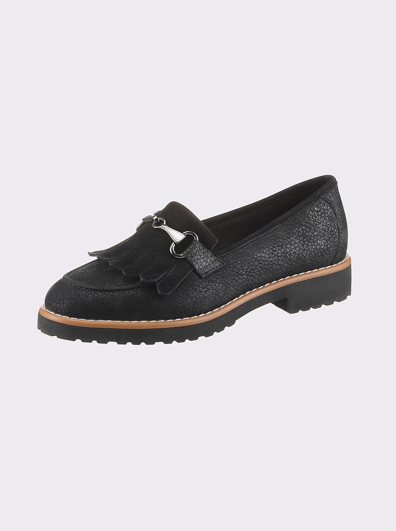 heine Slipper - schwarz