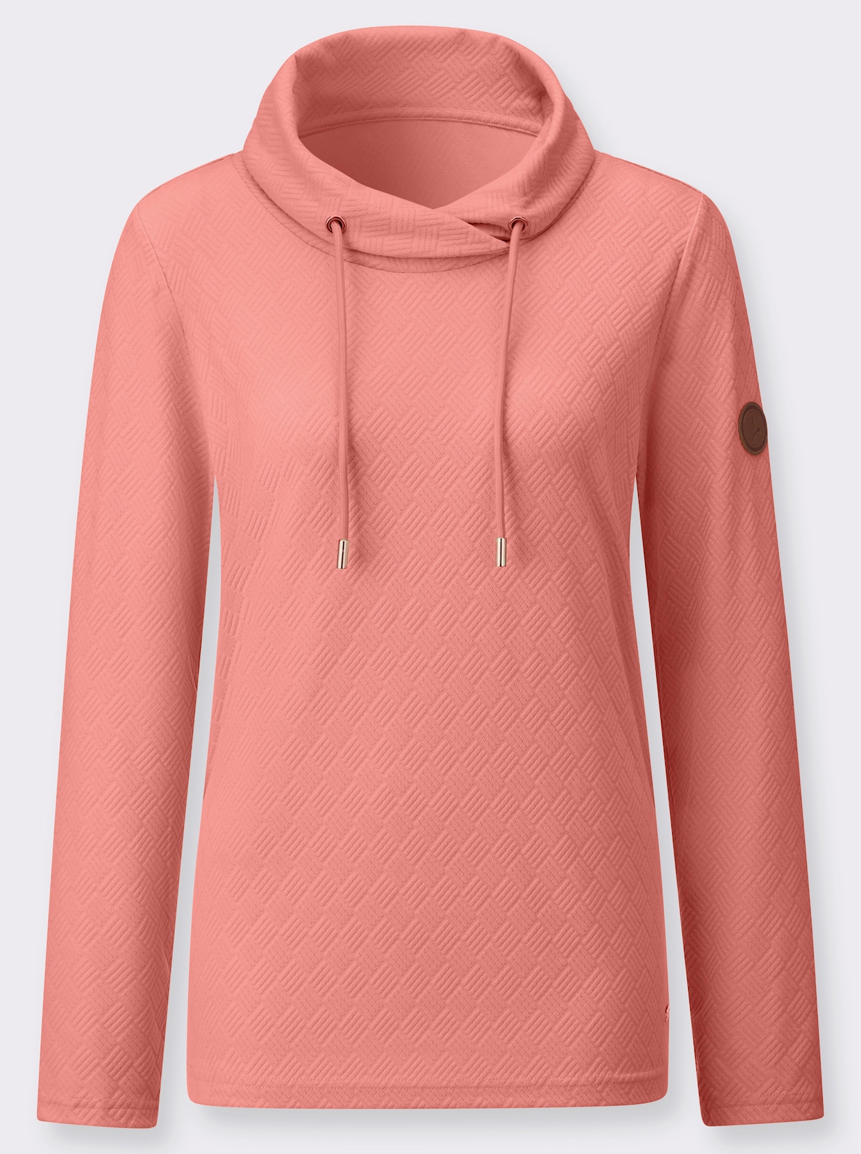 Rollkragenshirt - flamingo