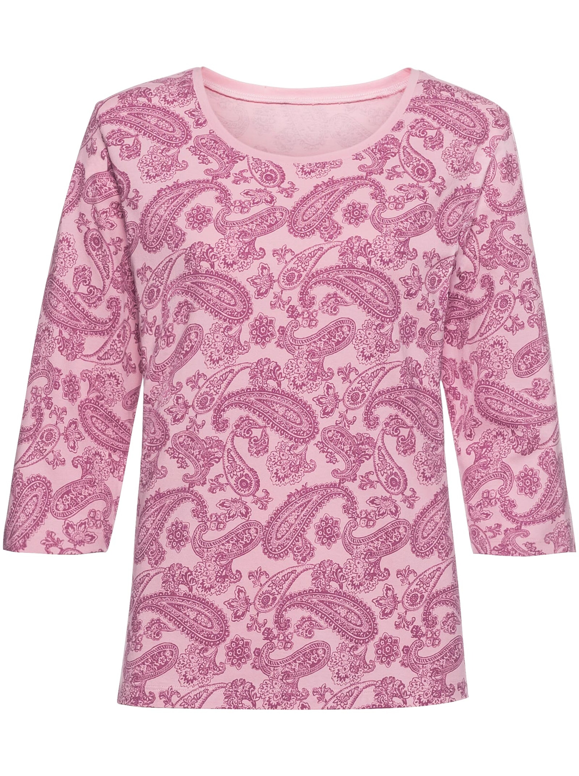 Shirt - rosé-bedruckt