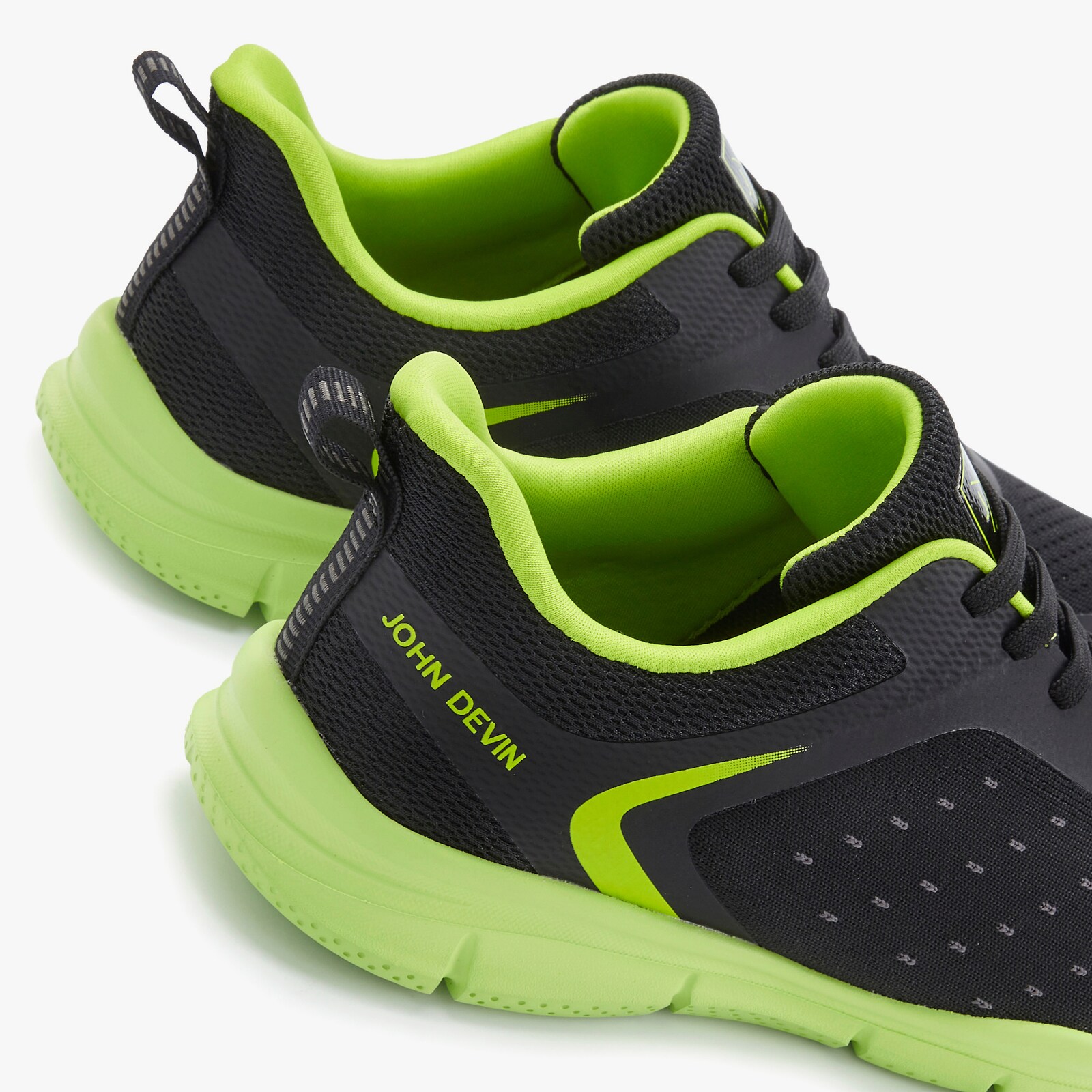 John Devin Sneaker - schwarz/gelb