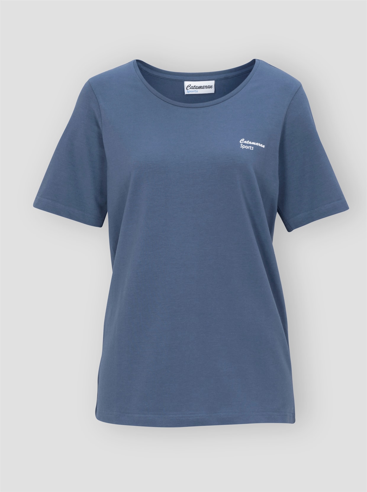 Catamaran Sports Freizeitshirt - salbei + jeansblau + marine