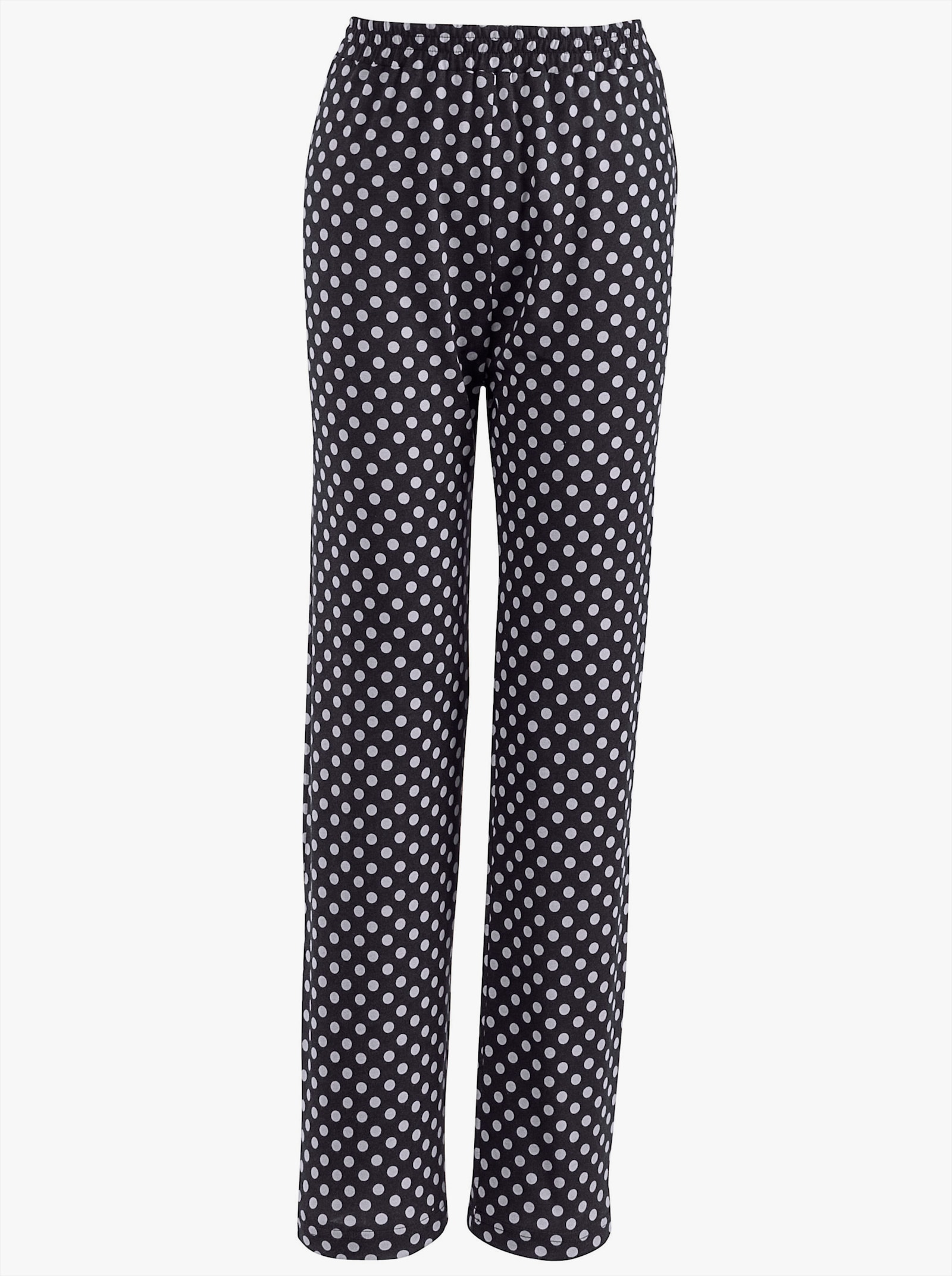 Schlafanzug mit breitem Dehnbund - rot