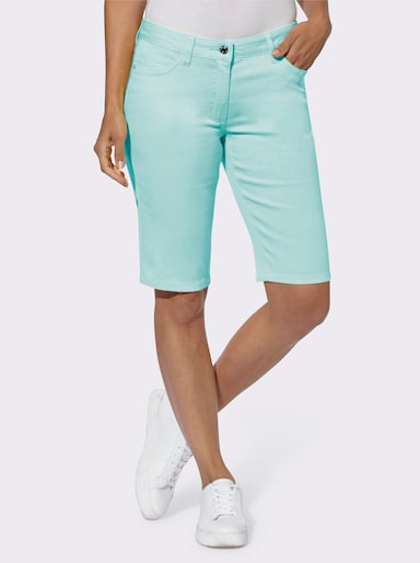 Bermudas im 5-Pocket-Style - mint