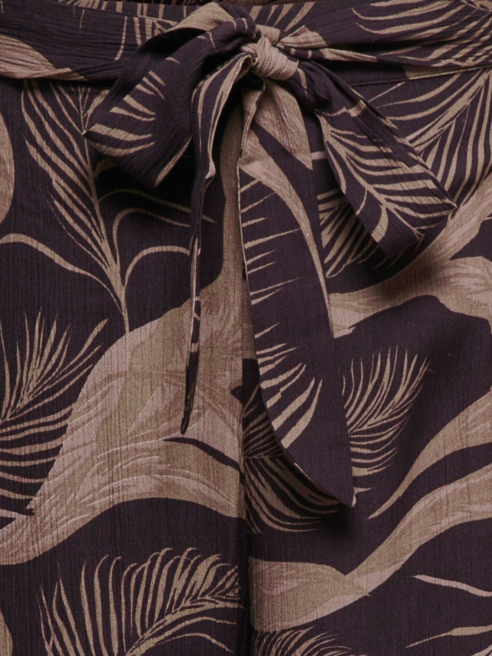 ONLY CARMAKOMA Culotte - shopping bag aop:upscaled palm aop