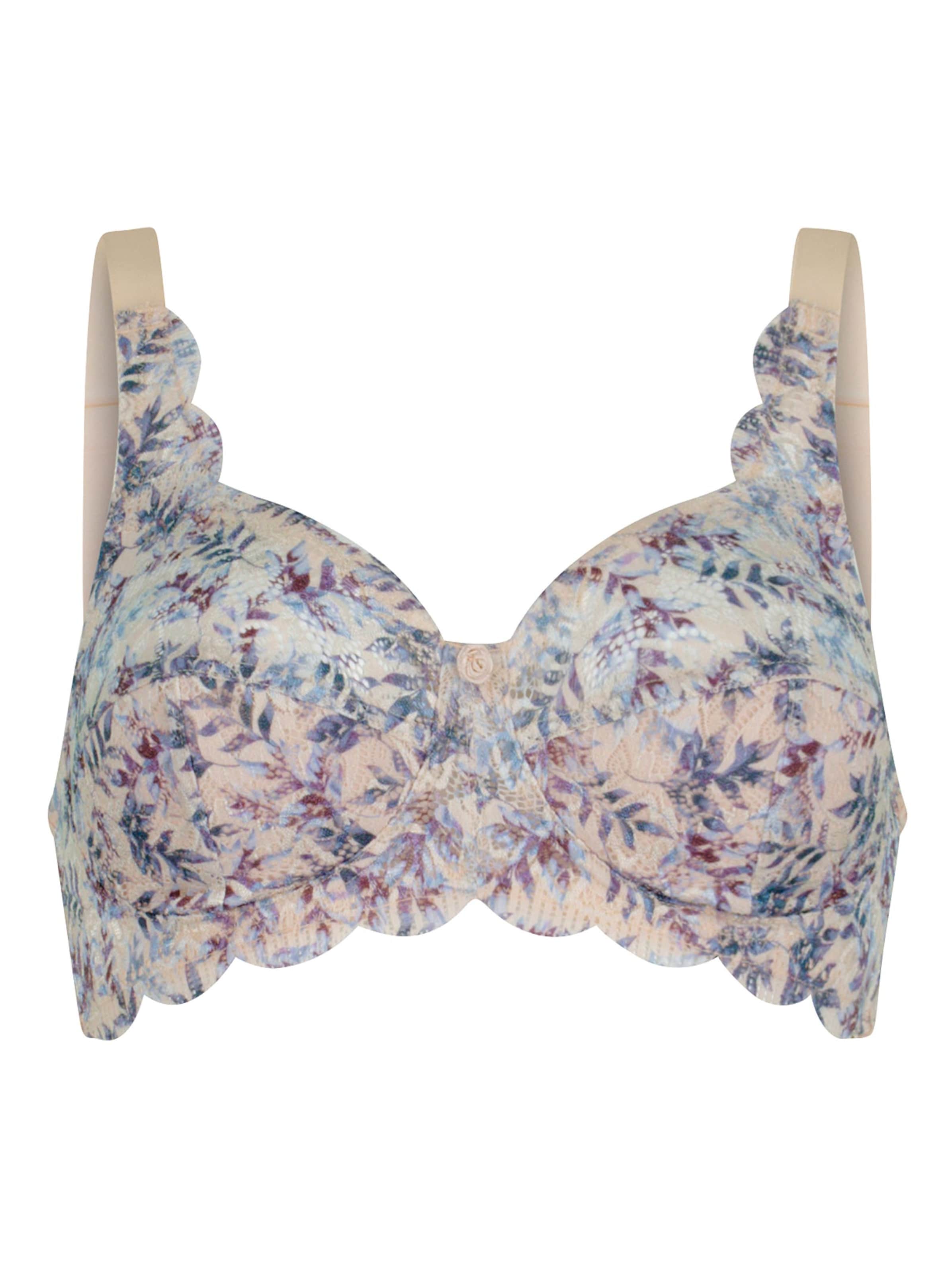 Susa BH ohne Bügel - puder-gemustert