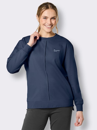 Catamaran Sports Freizeitshirt mit Biese vorne - dunkelblau