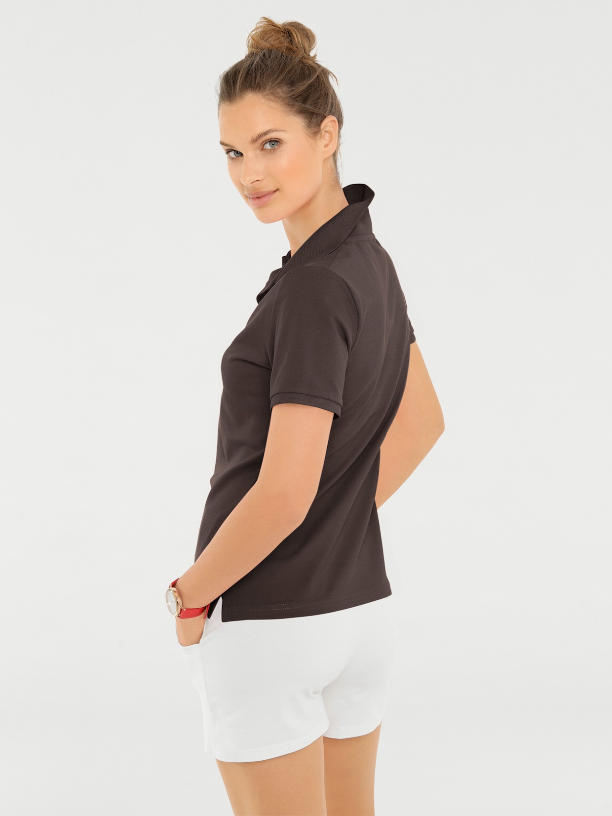 heine Poloshirt - braun