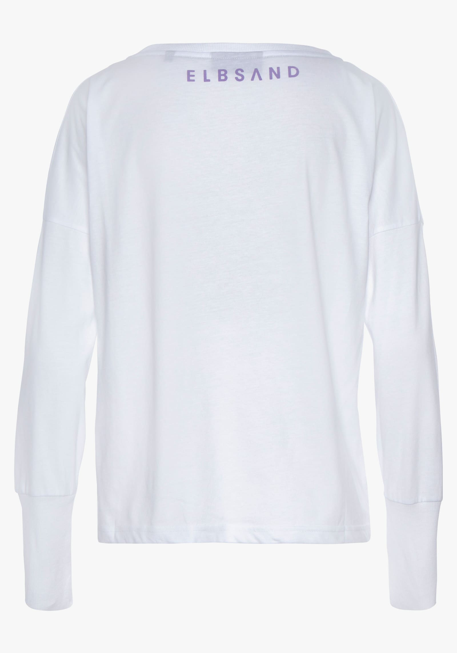 Elbsand Langarmshirt - weiß
