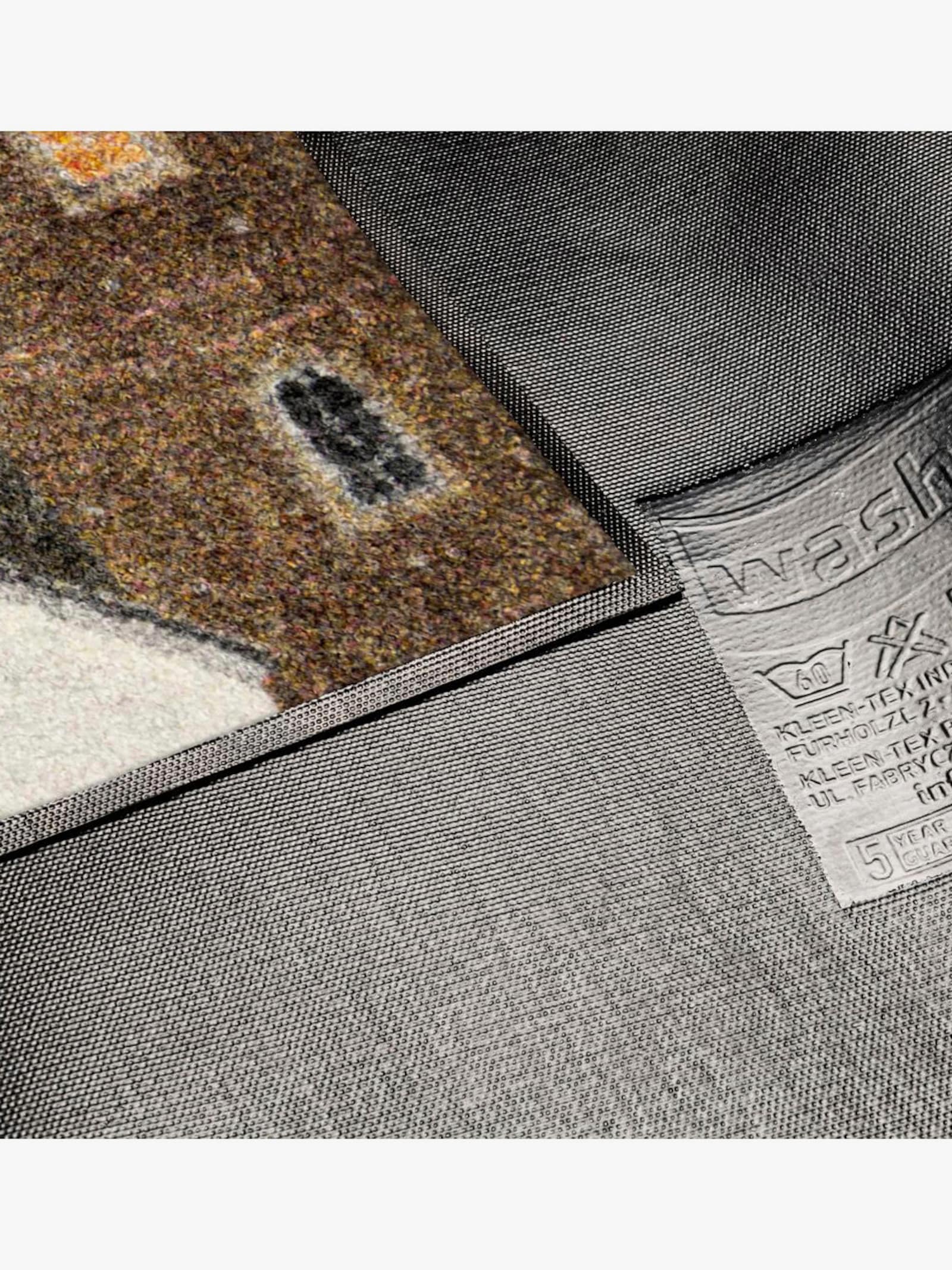 wash+dry by Kleen-Tex Fußmatte - ecru-grau