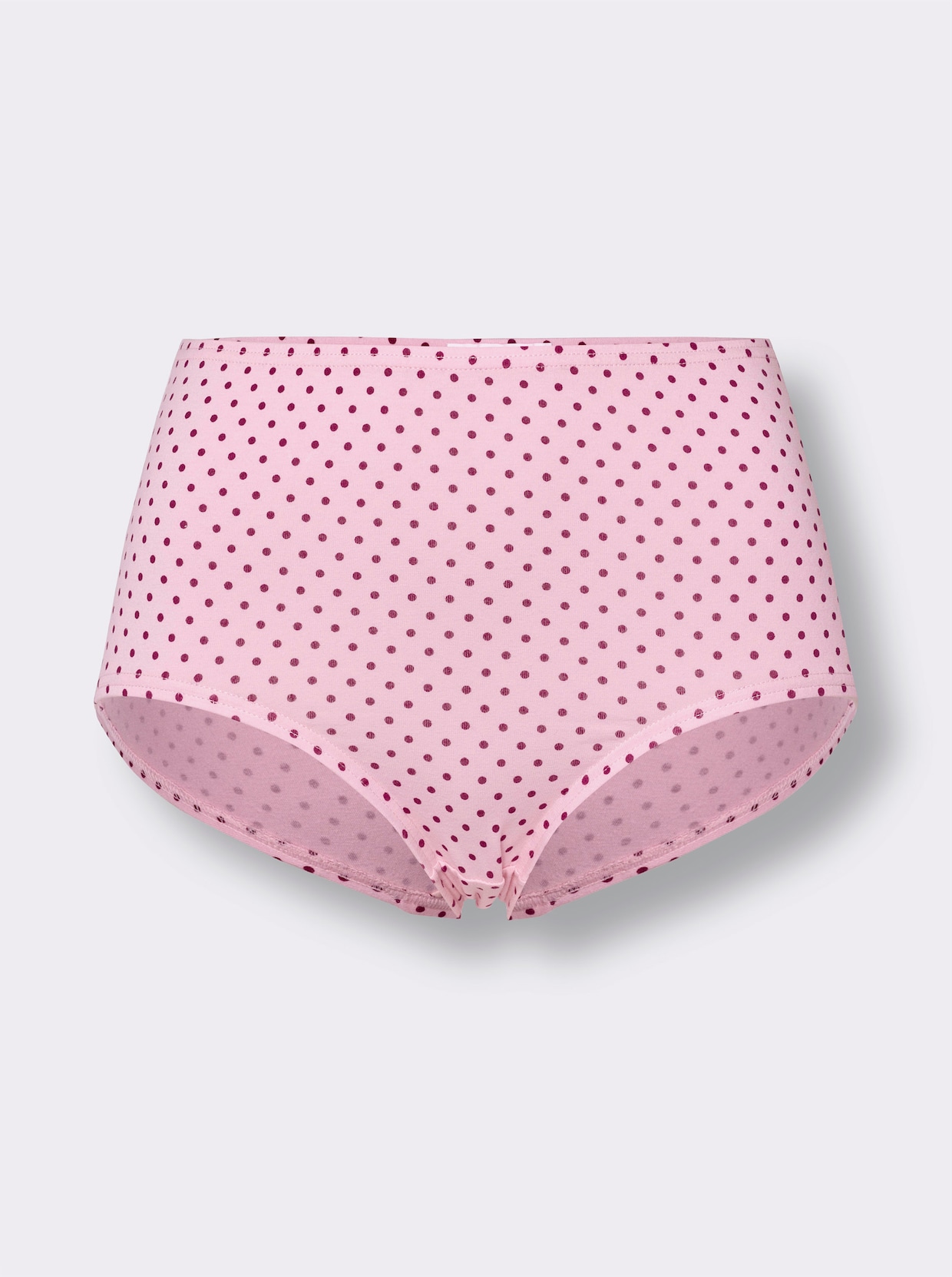 Kalhotky s pasem - slézová-růžová