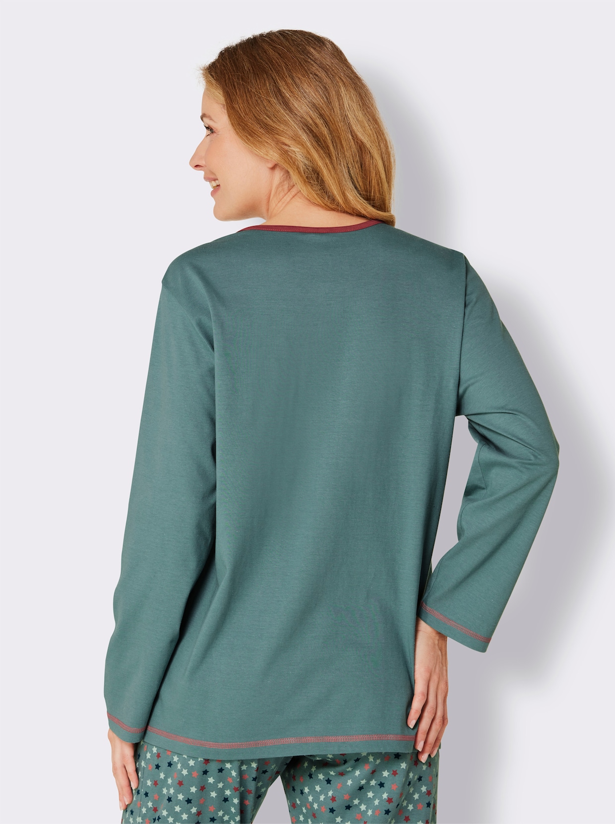 Comtessa Schlafanzug-Shirt - jade