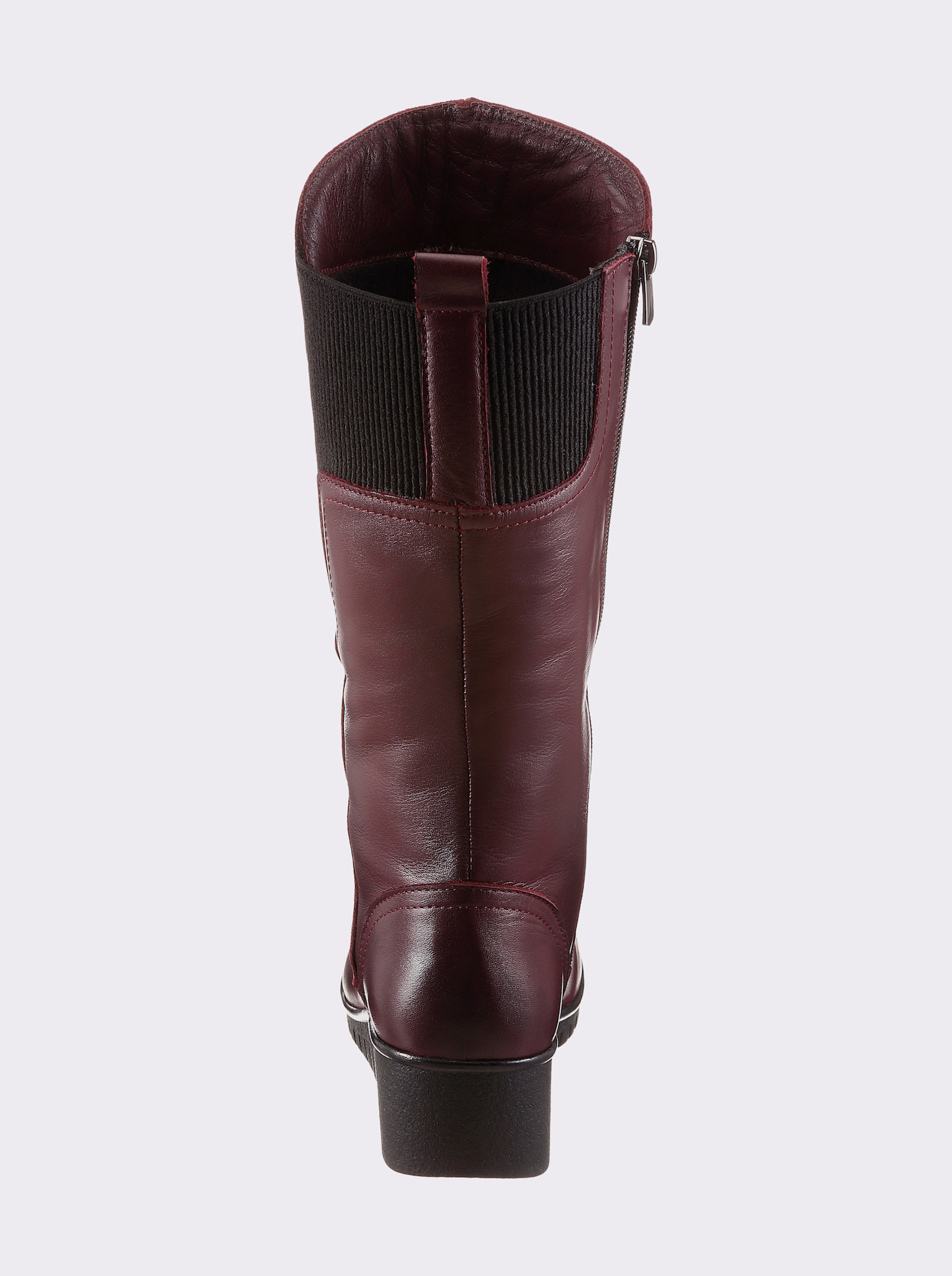 Gemini Stiefel mit flexibler Laufsohle - burgund