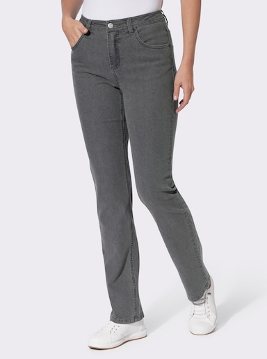 5-Pocket-Jeans in gerader Form - grey-denim