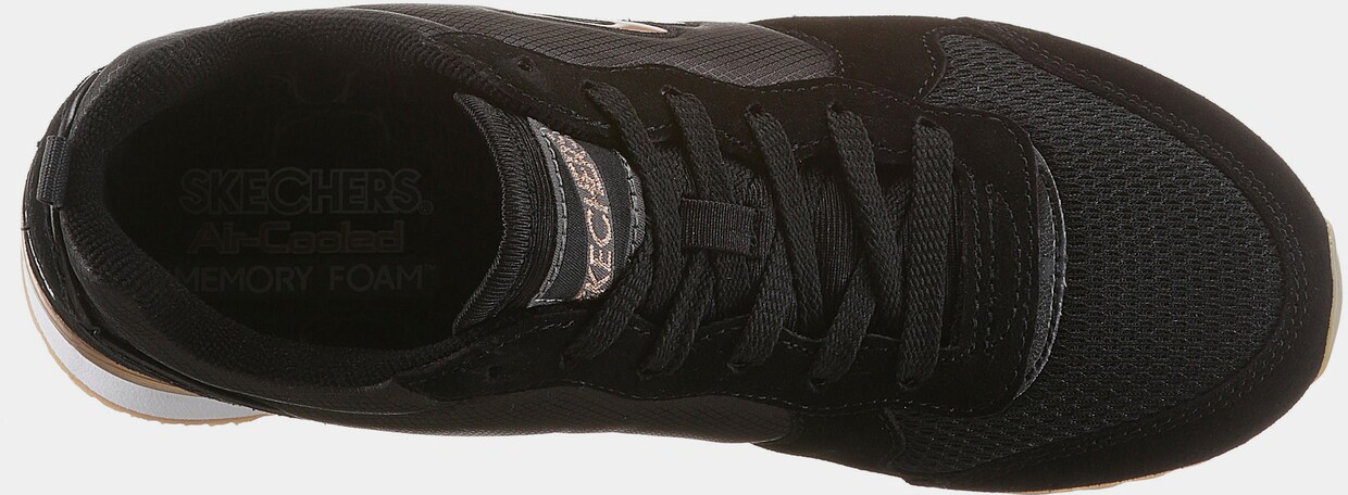 Skechers Sneaker - schwarz-goldfarben