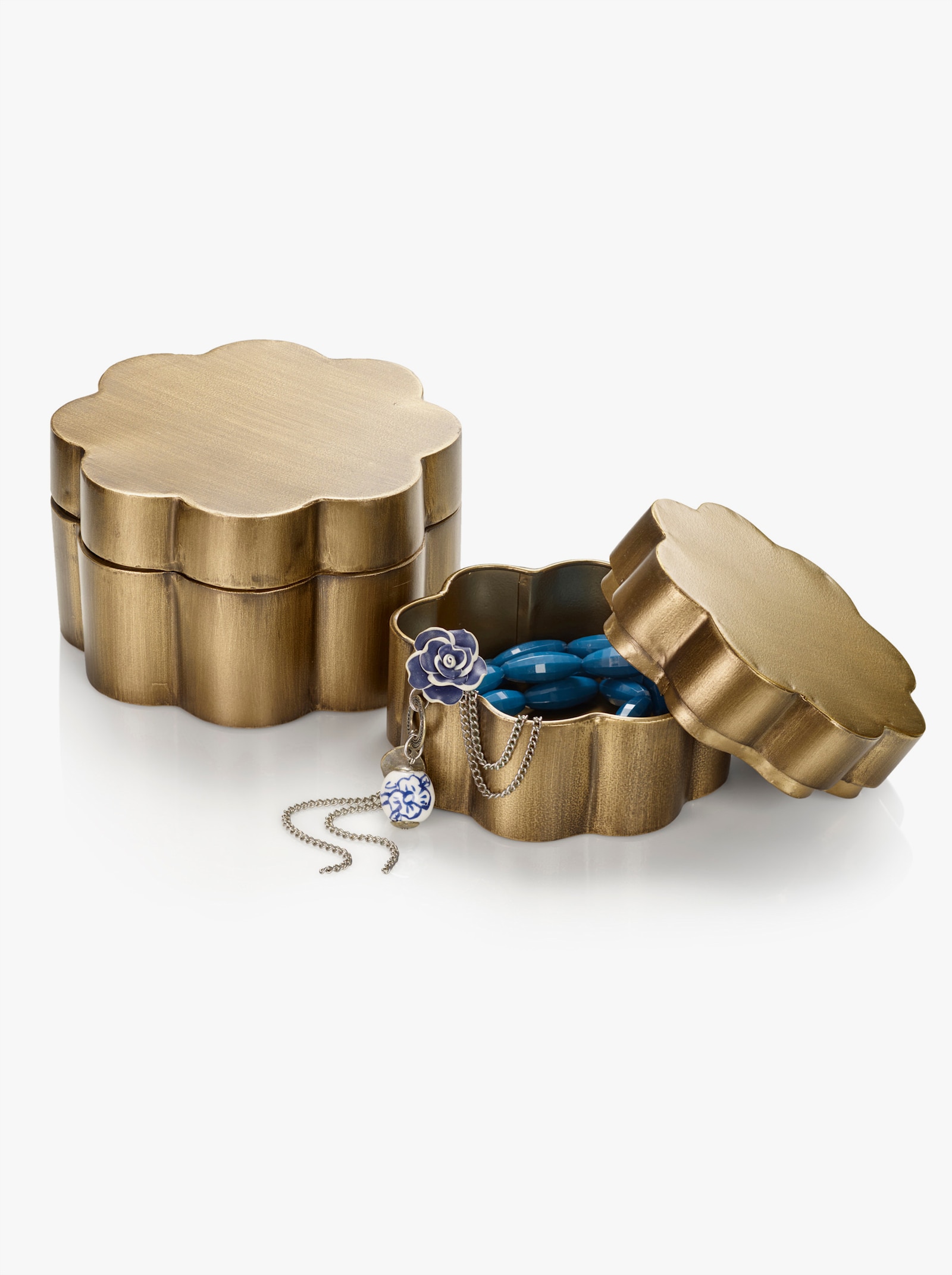 Impressionen Dosenset - goldfarben