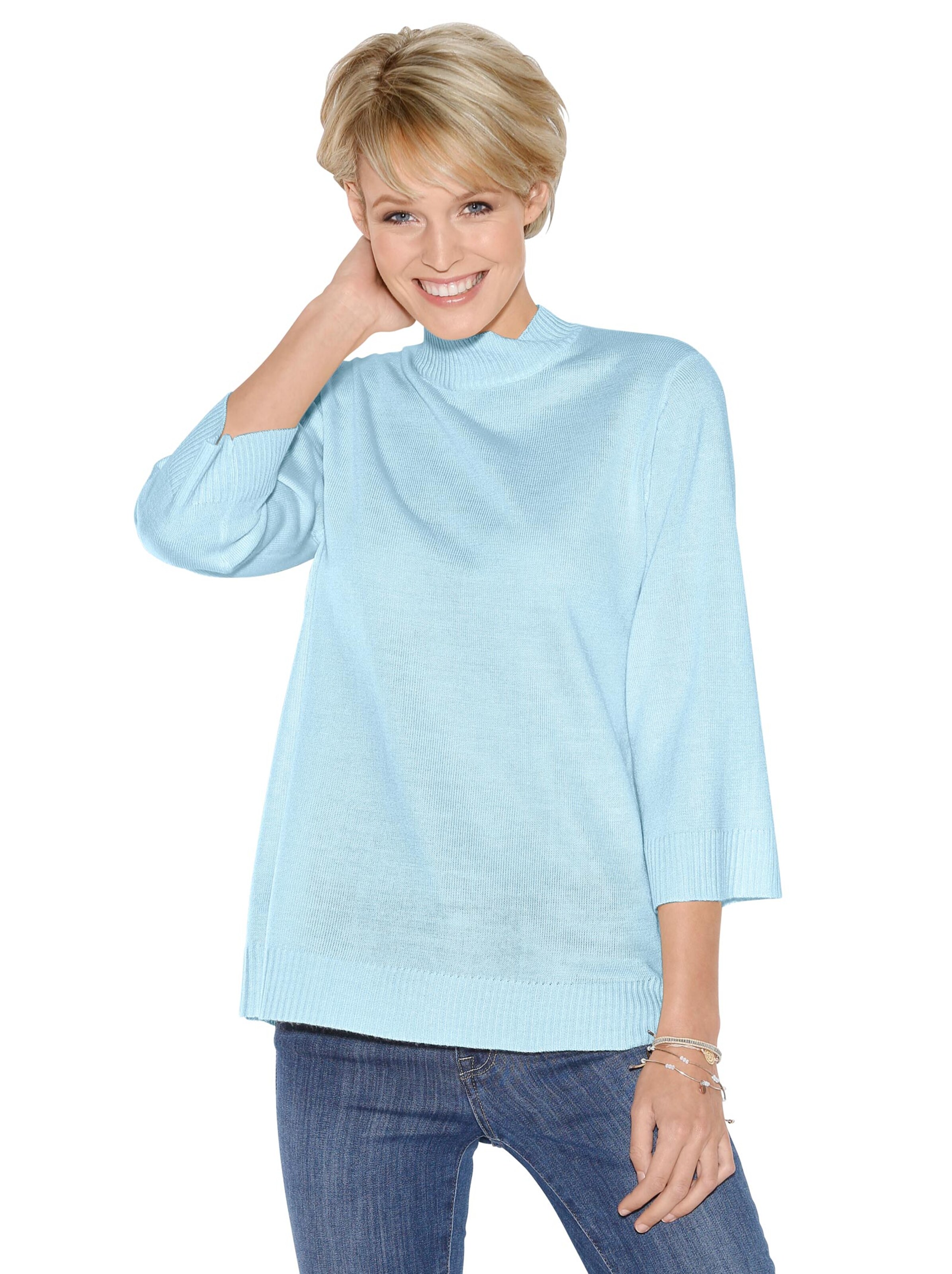 Pullover - hellblau
